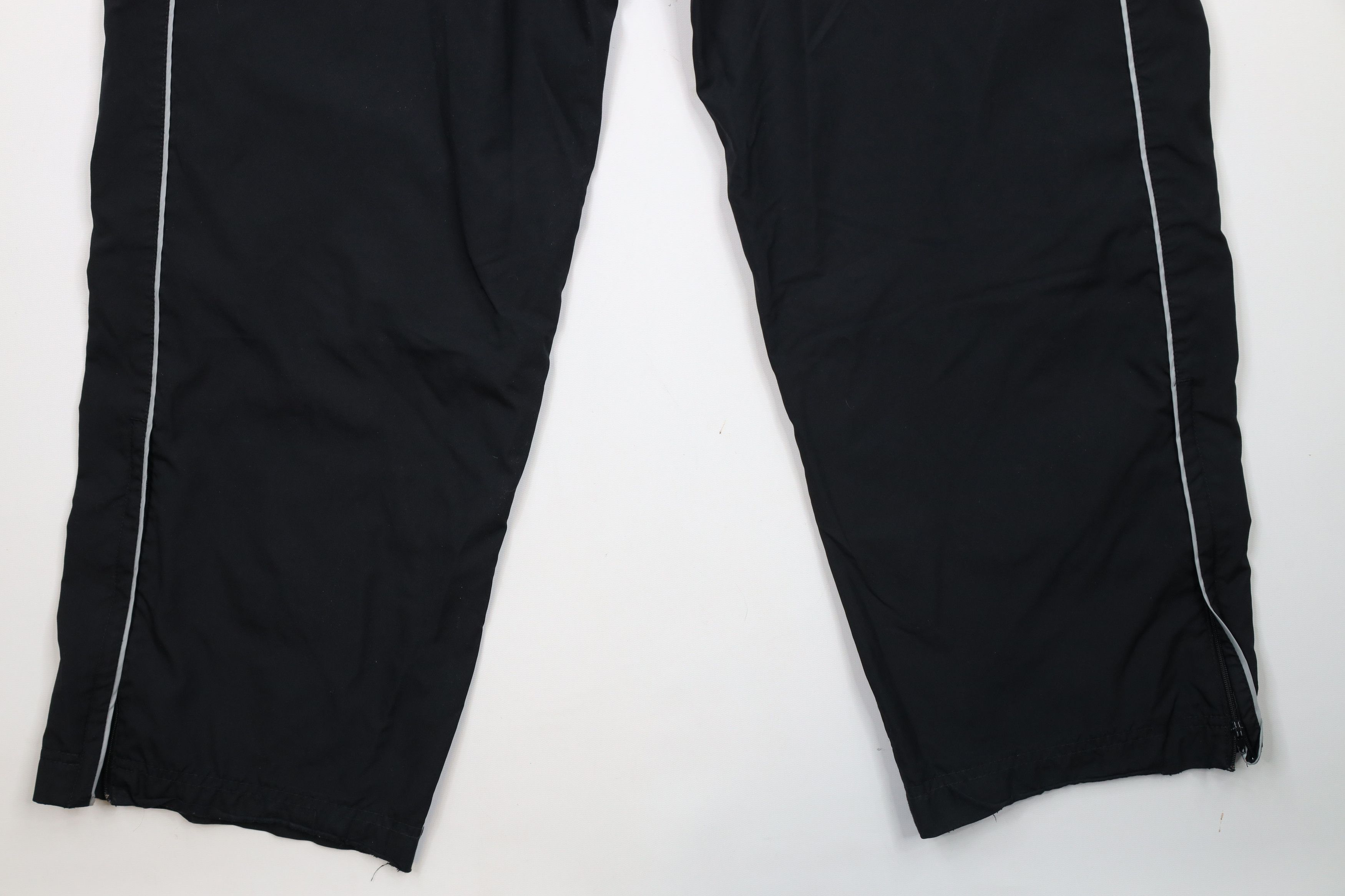 Nike × Vintage Vintage 90s Y2K Nike Travis Scott Mini Swoosh Wide Leg Pants Size US 36 / EU 52 - 15 Thumbnail