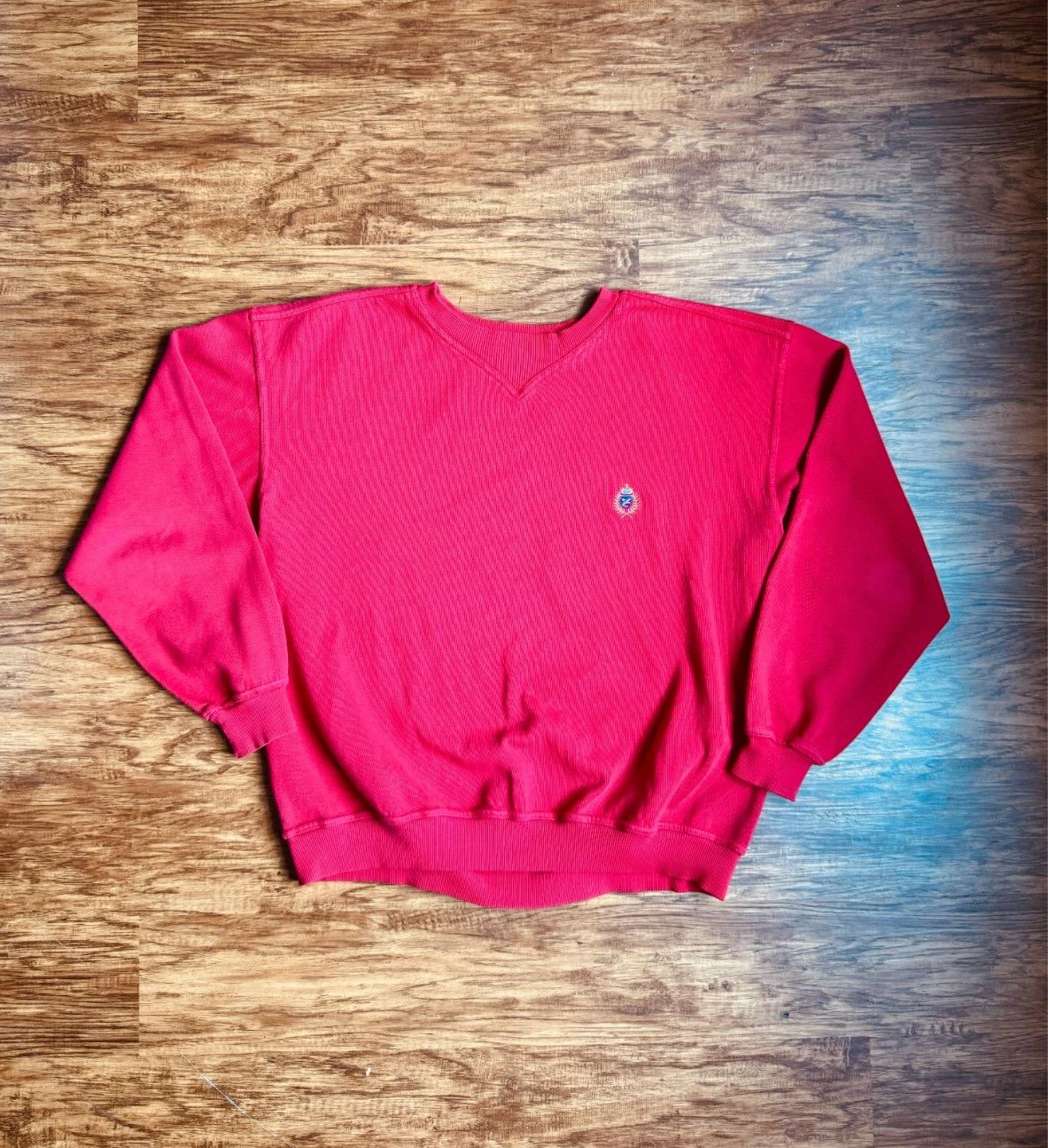 Jantzen Vintage Jantzen Crewneck Sweatshirt Crest Crown Heavyweight Size US XL / EU 56 / 4 - 2 Thumbnail