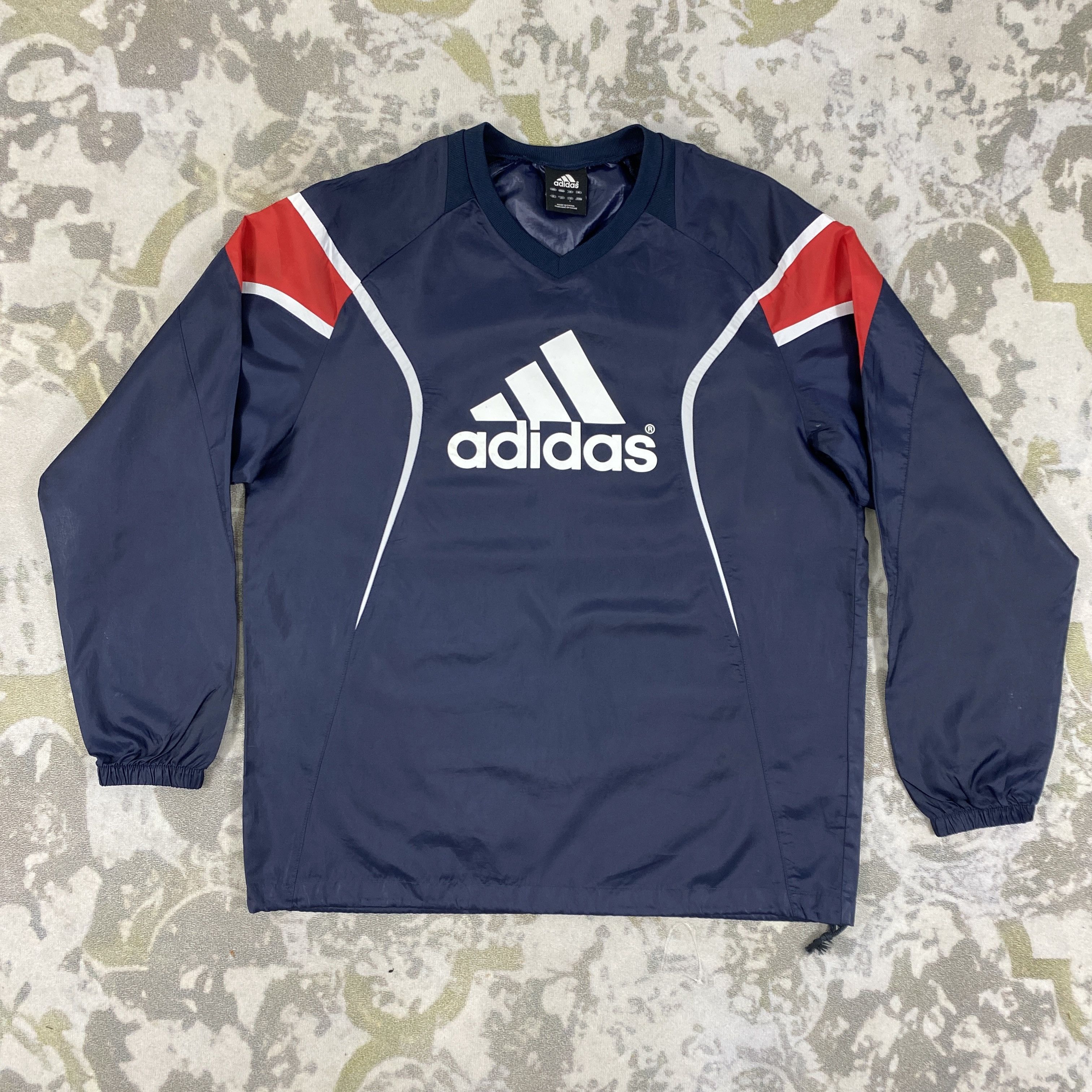Adidas Vintage Adidas Light Jacket- J359 Size US L / EU 52-54 / 3 - 1 Thumbnail