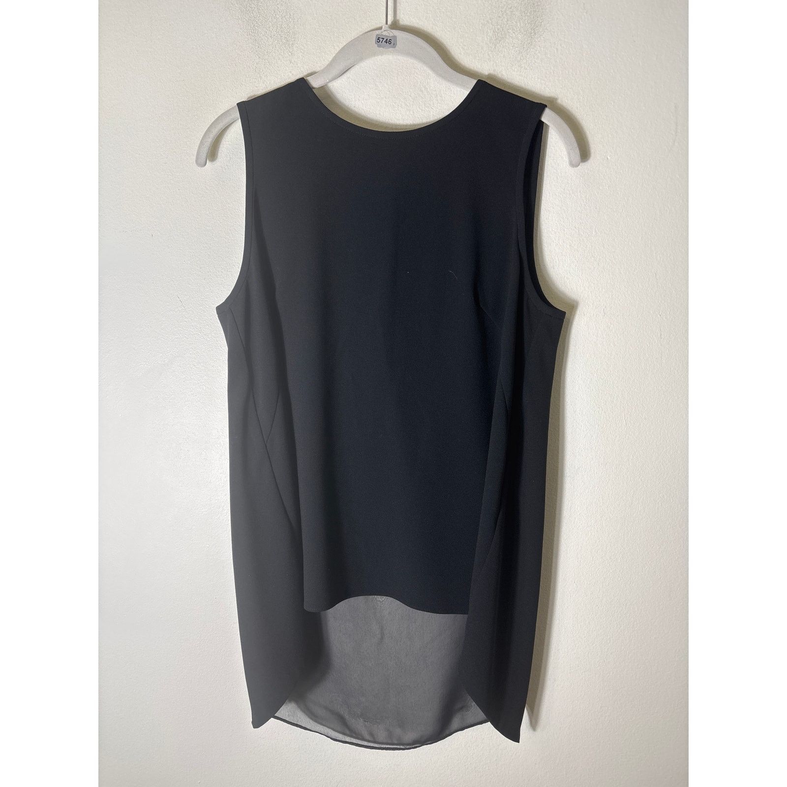 Rag & Bone Rag and Bone Black Sleeveless Layered Black Top Sz M Size M / US 6-8 / IT 42-44 - 1 Thumbnail