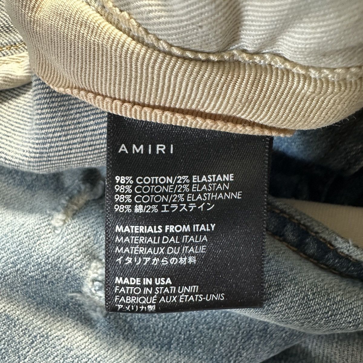Amiri Amiri jeans Size US 38 / EU 54 - 6 Thumbnail