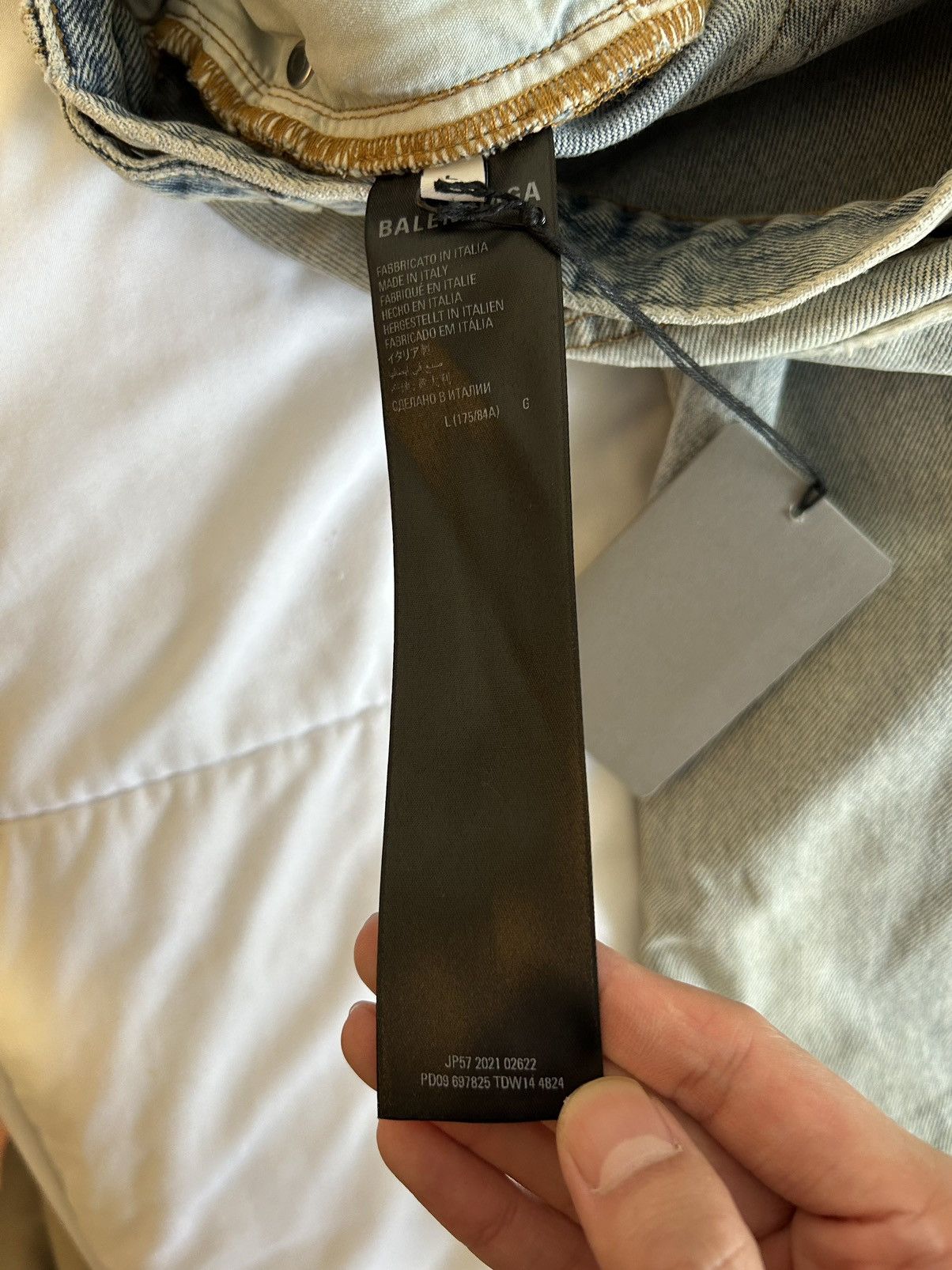 Balenciaga AW22 Baggy Skater Denim Size US 34 / EU 50 - 10 Thumbnail