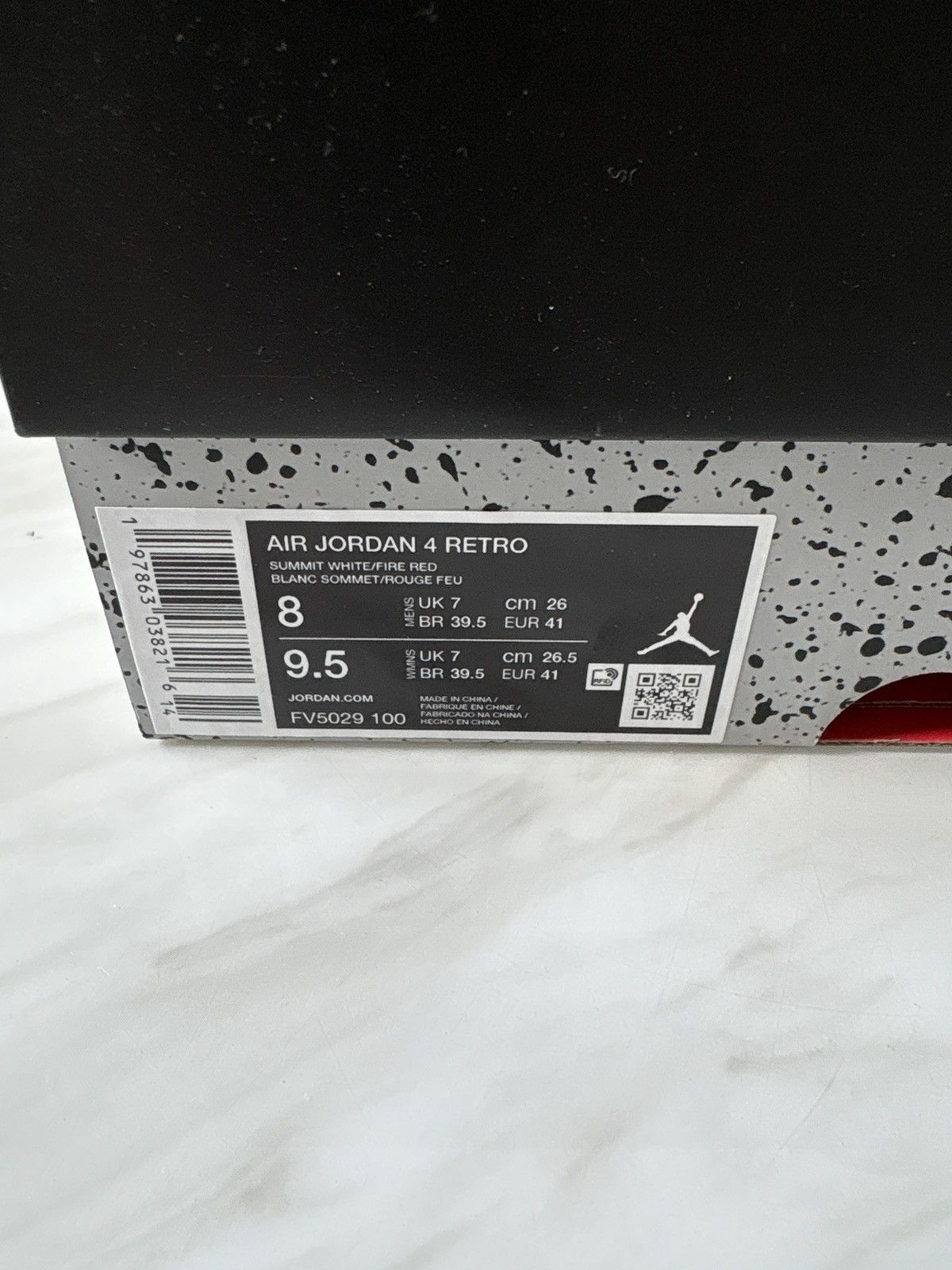 Jordan Brand × Nike Jordan 4 White Cement 2025 Size US 8 / EU 41 - 8 Thumbnail