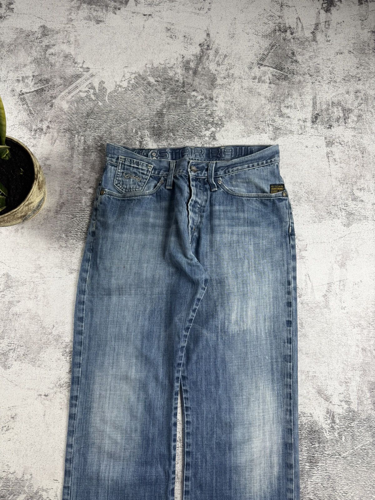 G-Star G-Star Denim Distressed W34/L34 Vintage Pants Trousers Jeans Size US 34 / EU 50 - 7 Thumbnail