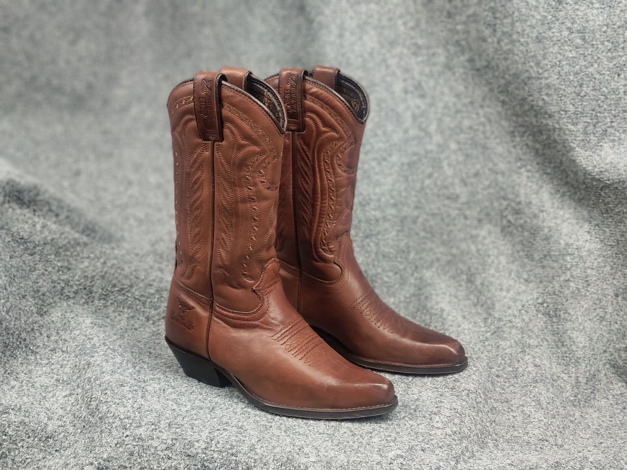 Sancho Boots Vintage 90's Joe Sanchez embroidered Western Cowboy Boots Size US 7 / IT 37 - 1 Thumbnail