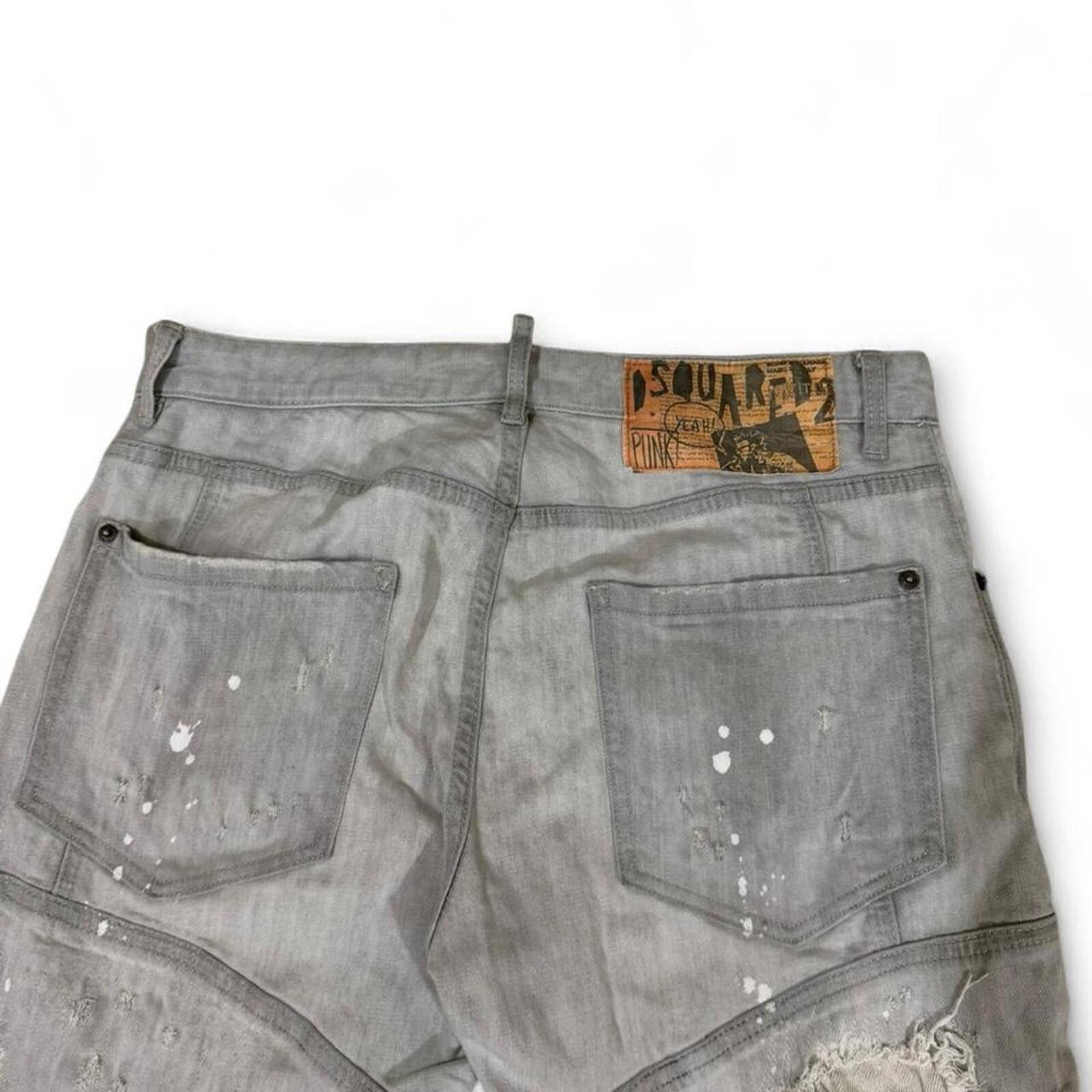 Dsquared2 Vintage style DSQUARED2 punk vibe denim jeans Size US 32 / EU 48 - 2 Thumbnail