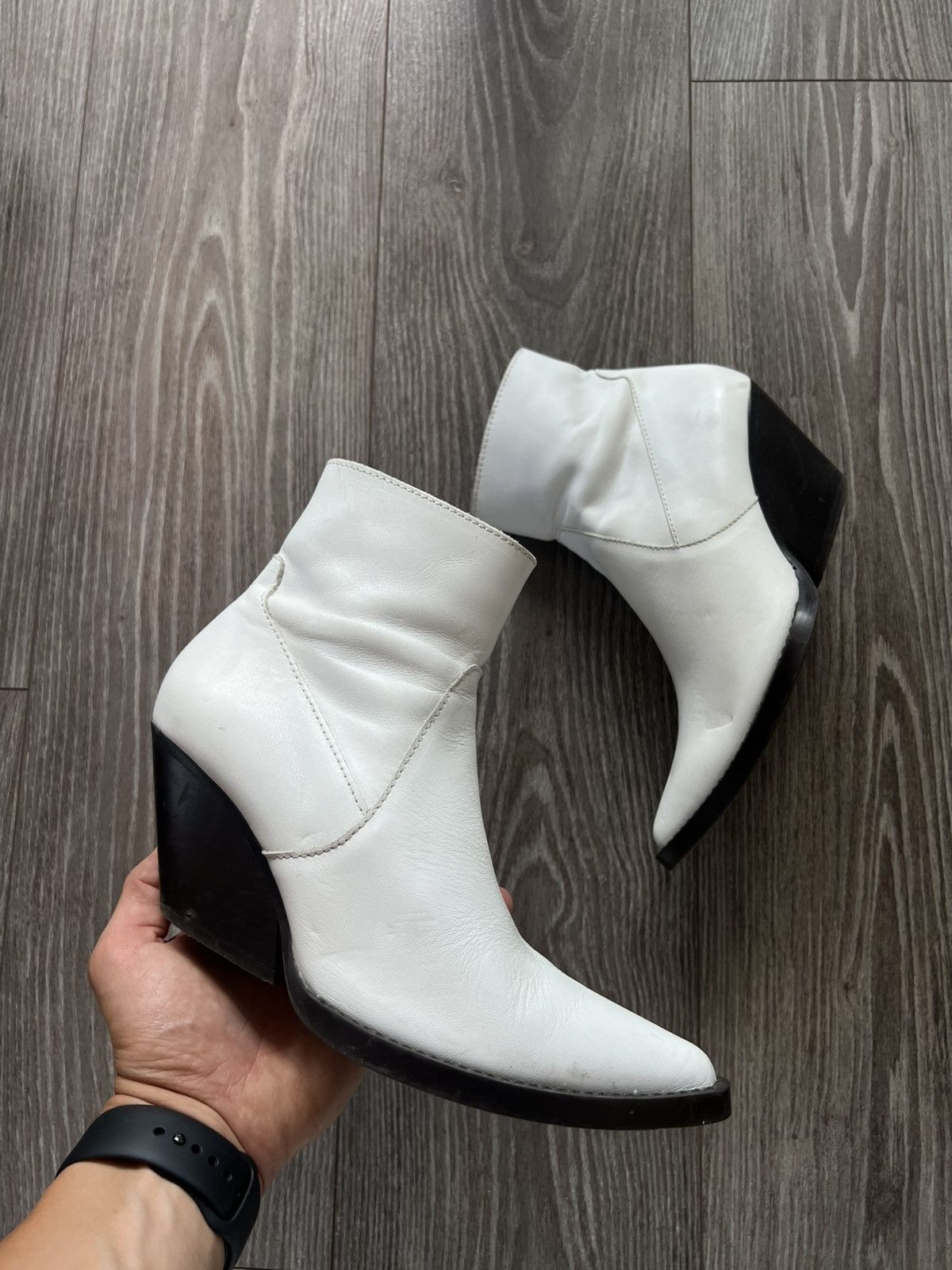 Zara Avant Garde Y2k Leather Opium Archival Zara Woman Boots Size US 6 / IT 36 - 2 Thumbnail