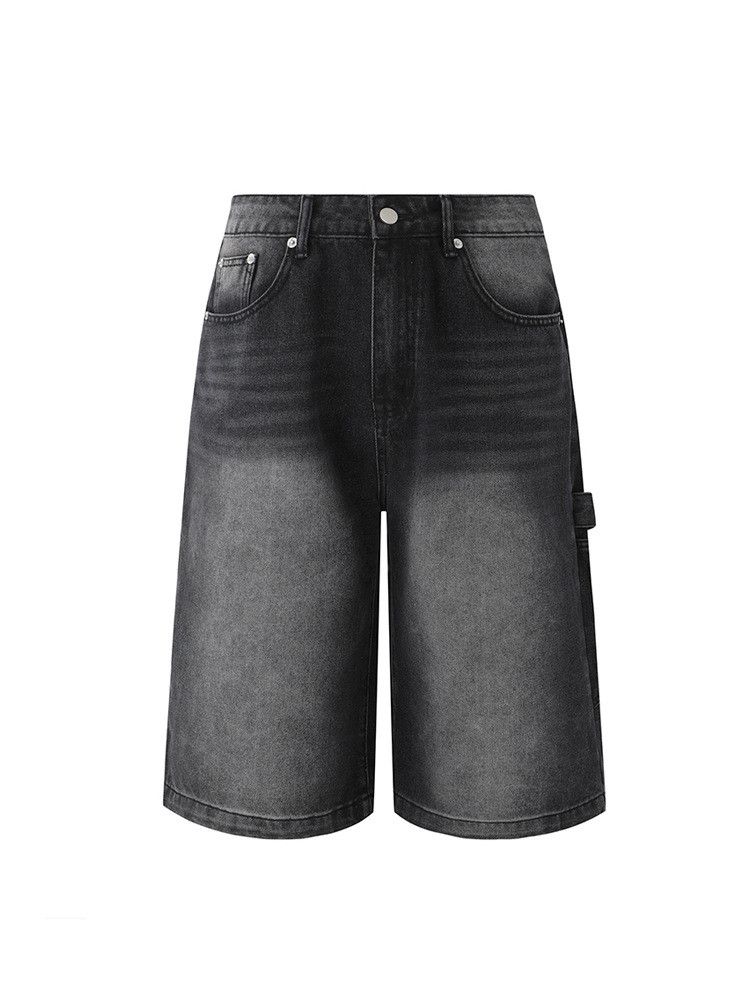 Japanese Brand × Jean Retro loose wide leg high street shorts Size US 32 / EU 48 - 4 Thumbnail