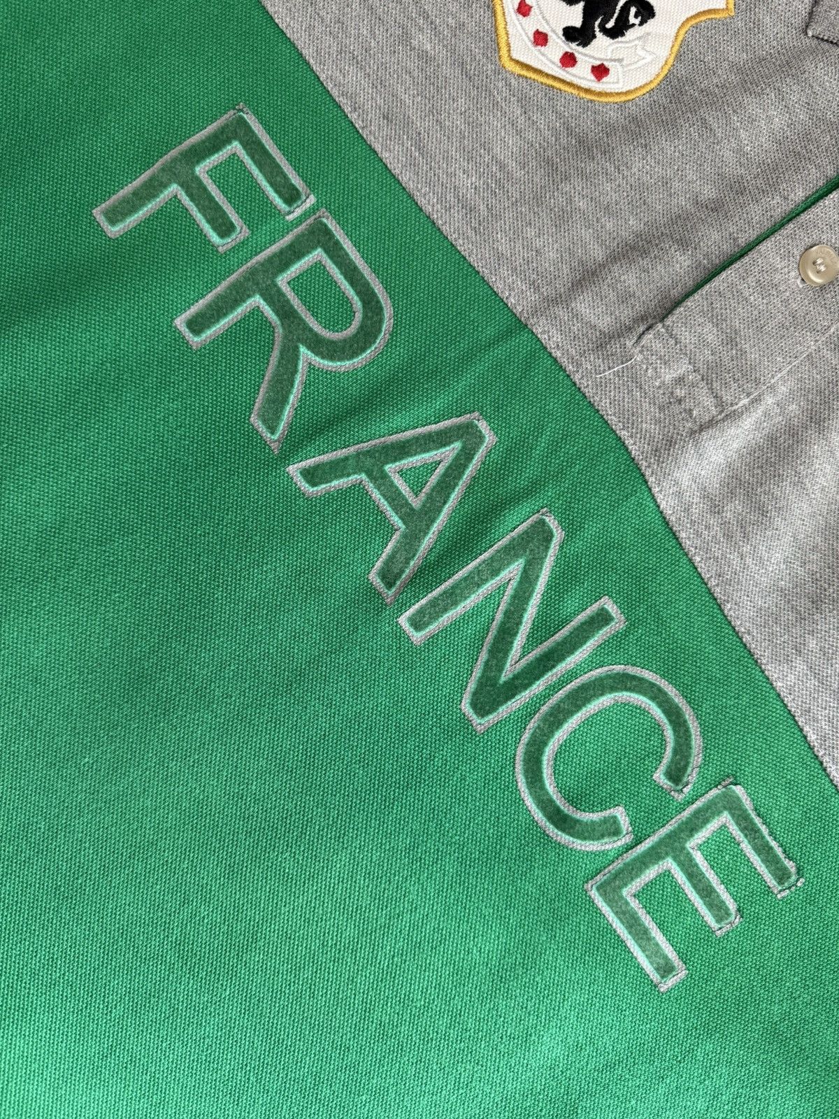 Polo Ralph Lauren Vintage Polo By Ralph Lauren France Polo Tee Size US M / EU 48-50 / 2 - 3 Thumbnail