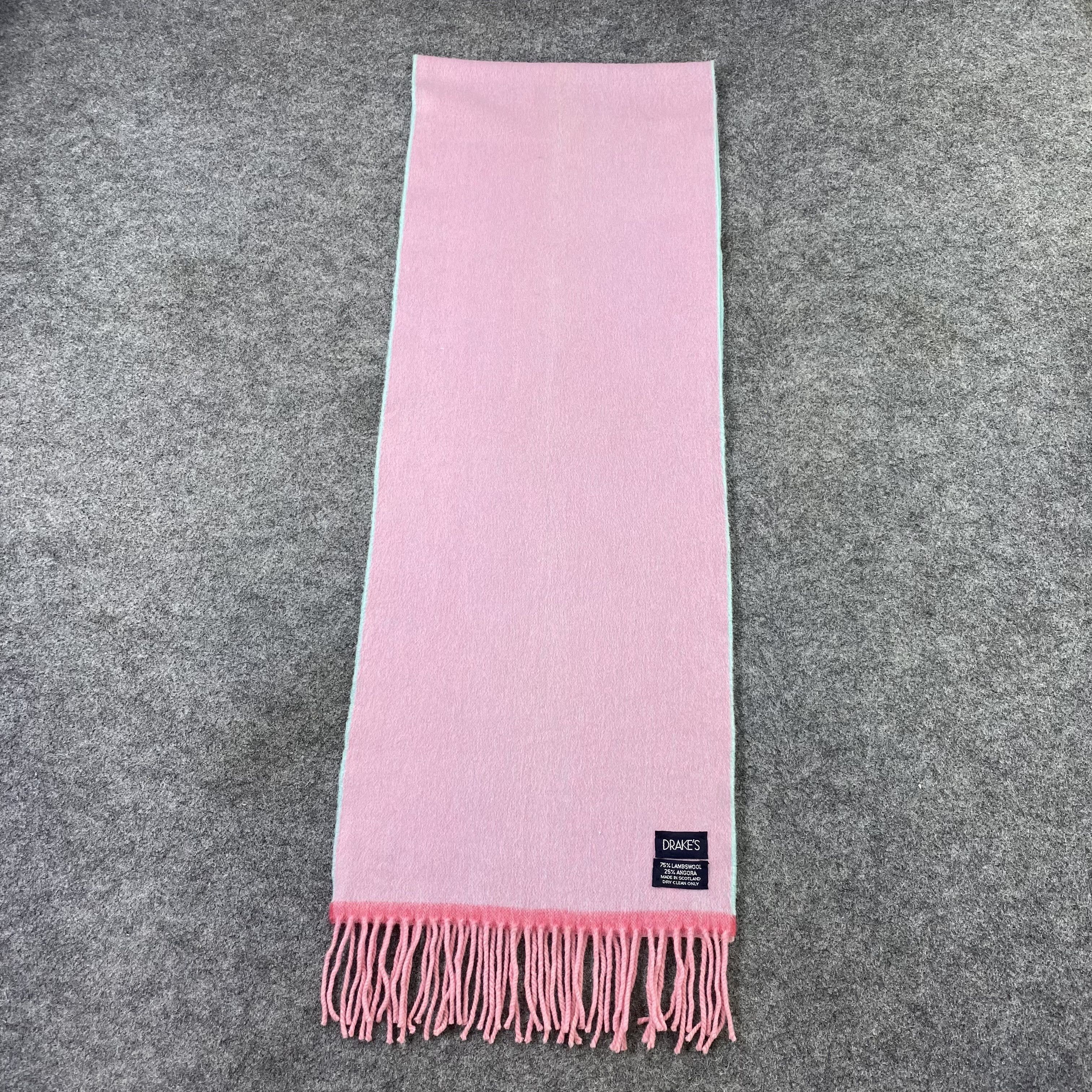 Drake's × Vintage Drake's Scarf / Muffler / Neckwear -T1559 Size ONE SIZE - 2 Thumbnail