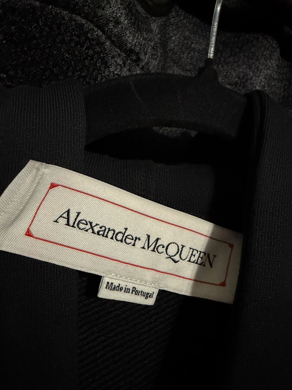 Alexander McQueen Tape Logo Zip Up Hoodie Size US L / EU 52-54 / 3 - 5 Thumbnail