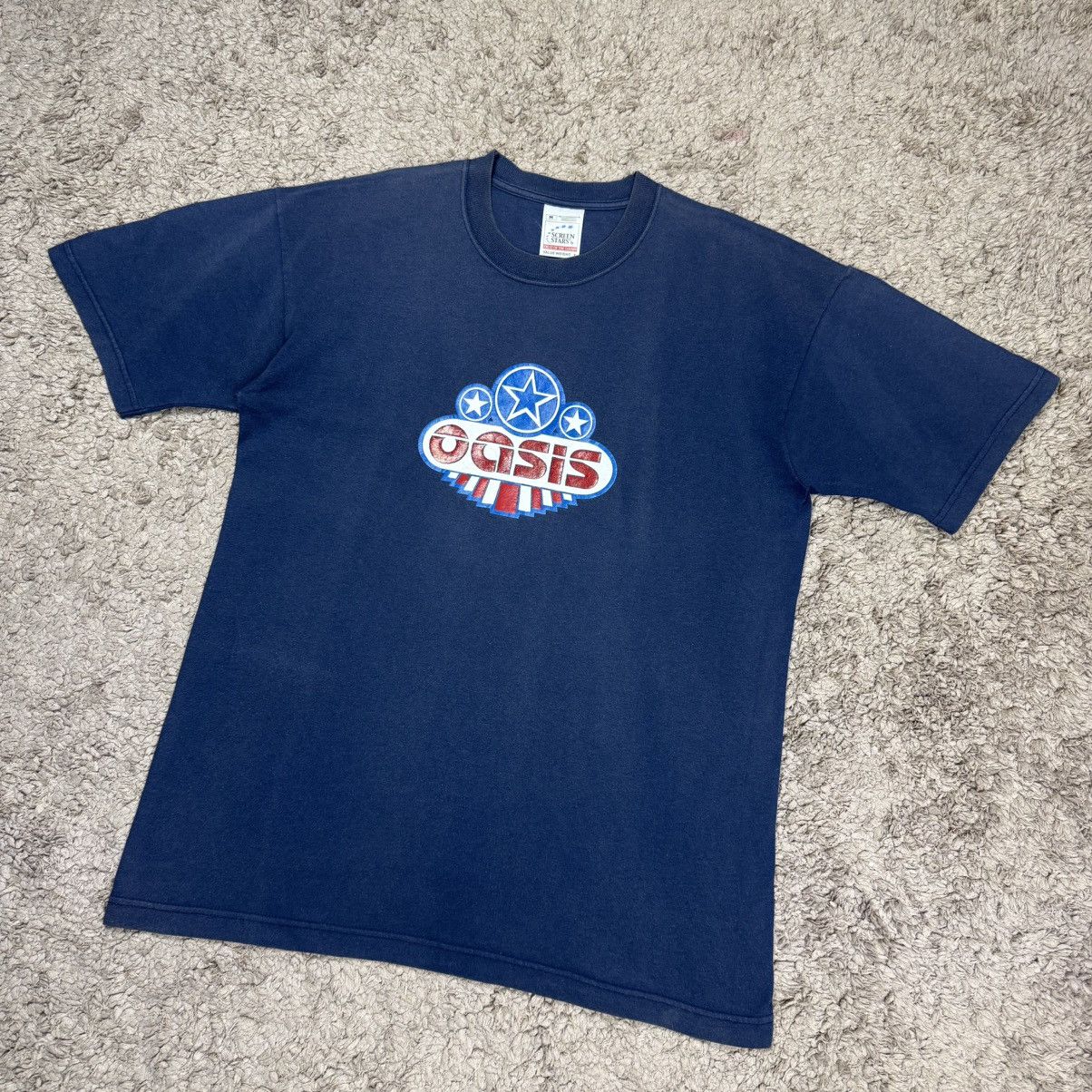 Band Tees Vintage 90s OASIS Band T-shirt Size US M / EU 48-50 / 2 - 4 Thumbnail