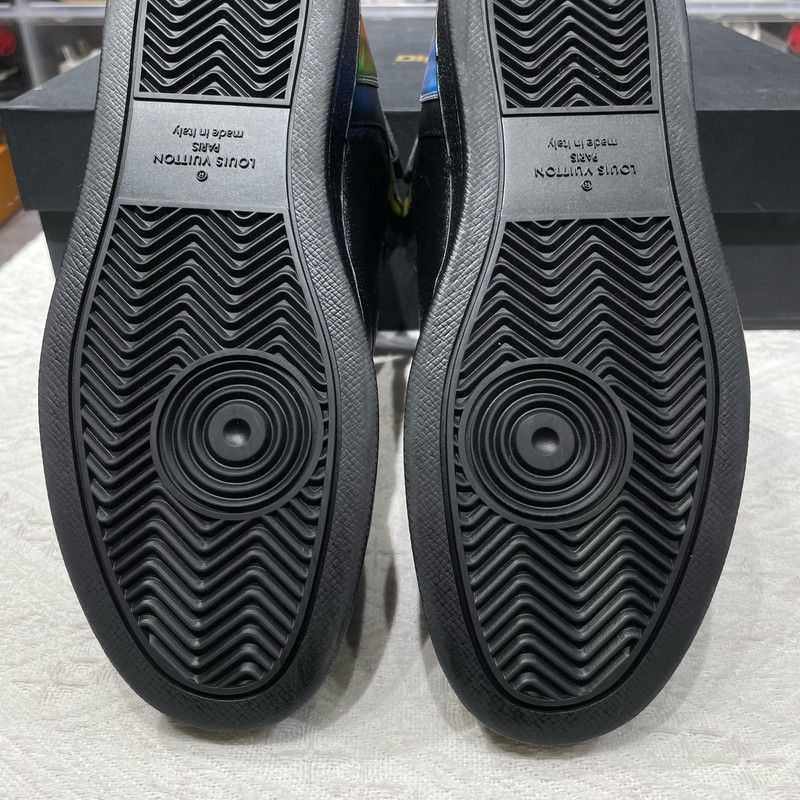 Louis Vuitton Louis Vuitton Rivoli High-Top Fashion Sneakers for Men - Size US 6.5 / EU 39-40 - 8 Thumbnail