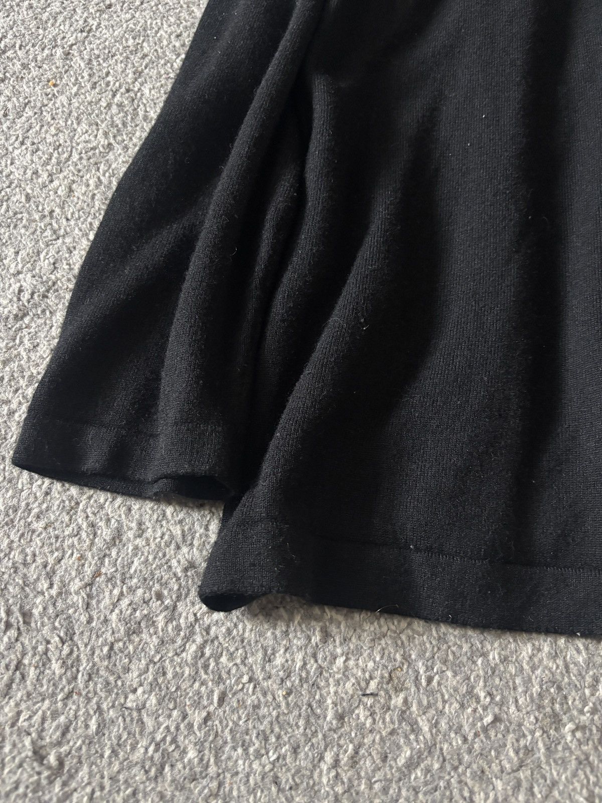 Yohji Yamamoto Y’S FOR MEN Vintage Black 100% Wool Turtleneck with Pockets Size US S / EU 44-46 / 1 - 4 Thumbnail