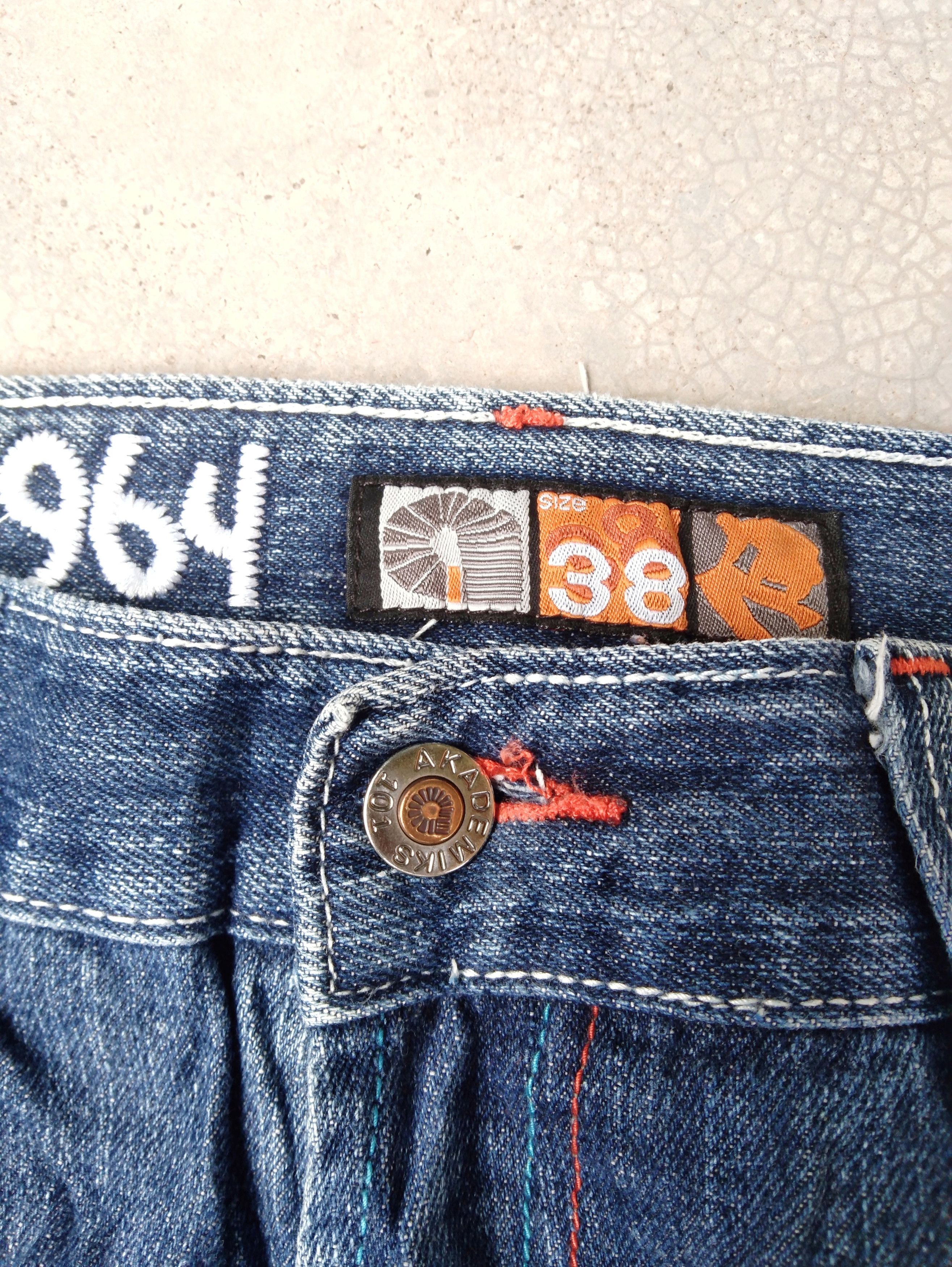 Akademiks Vintage Akademiks Baggy Jeans 38x28 Size US 38 / EU 54 - 4 Thumbnail