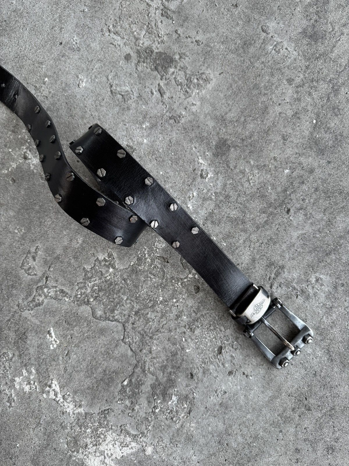 Other Vintage Montana Studed Leather Belt Size ONE SIZE - 6 Thumbnail