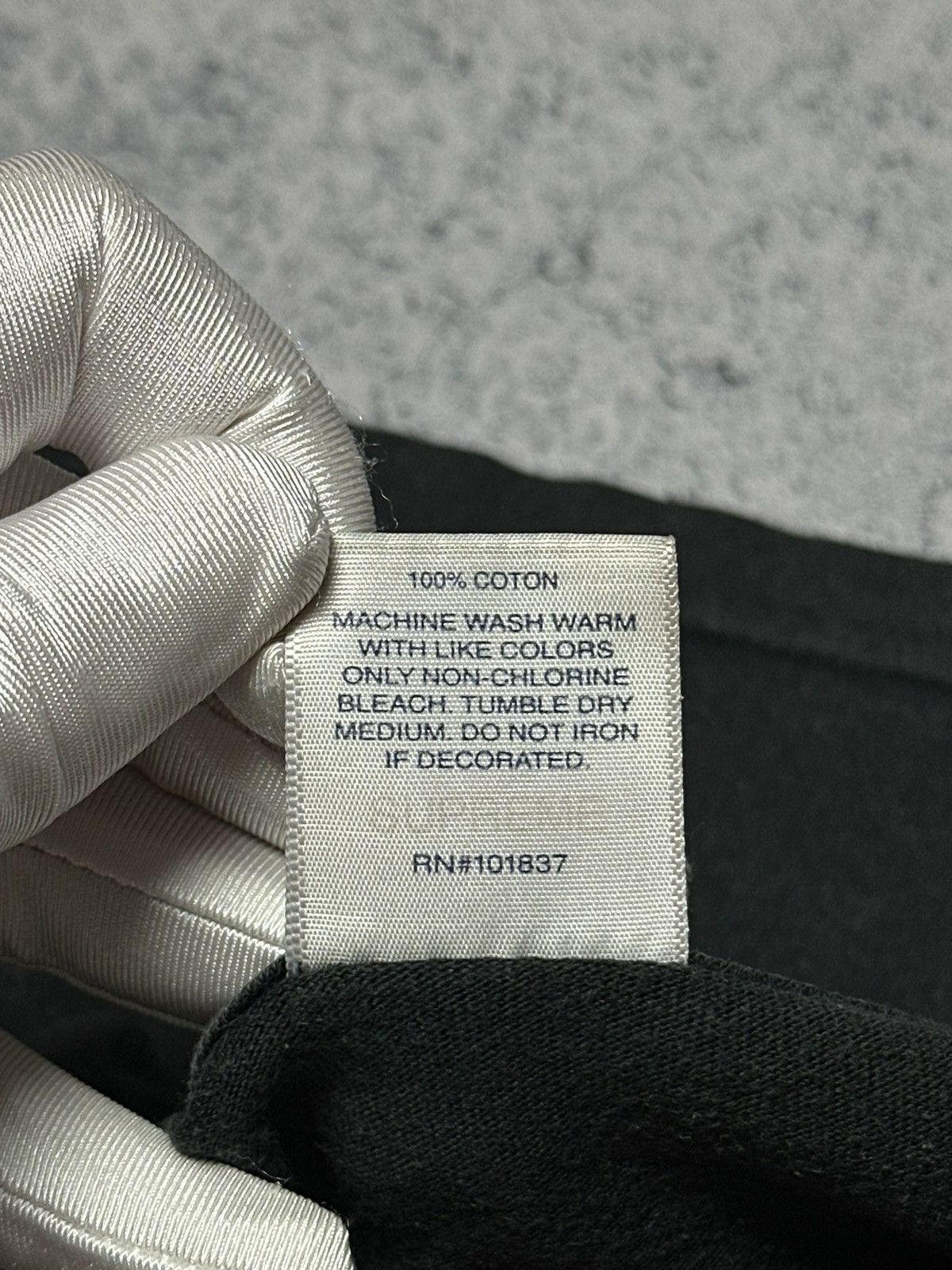 Supreme Supreme Time Faded Black Tee T-Shirt SS20 Size US M / EU 48-50 / 2 - 9 Thumbnail