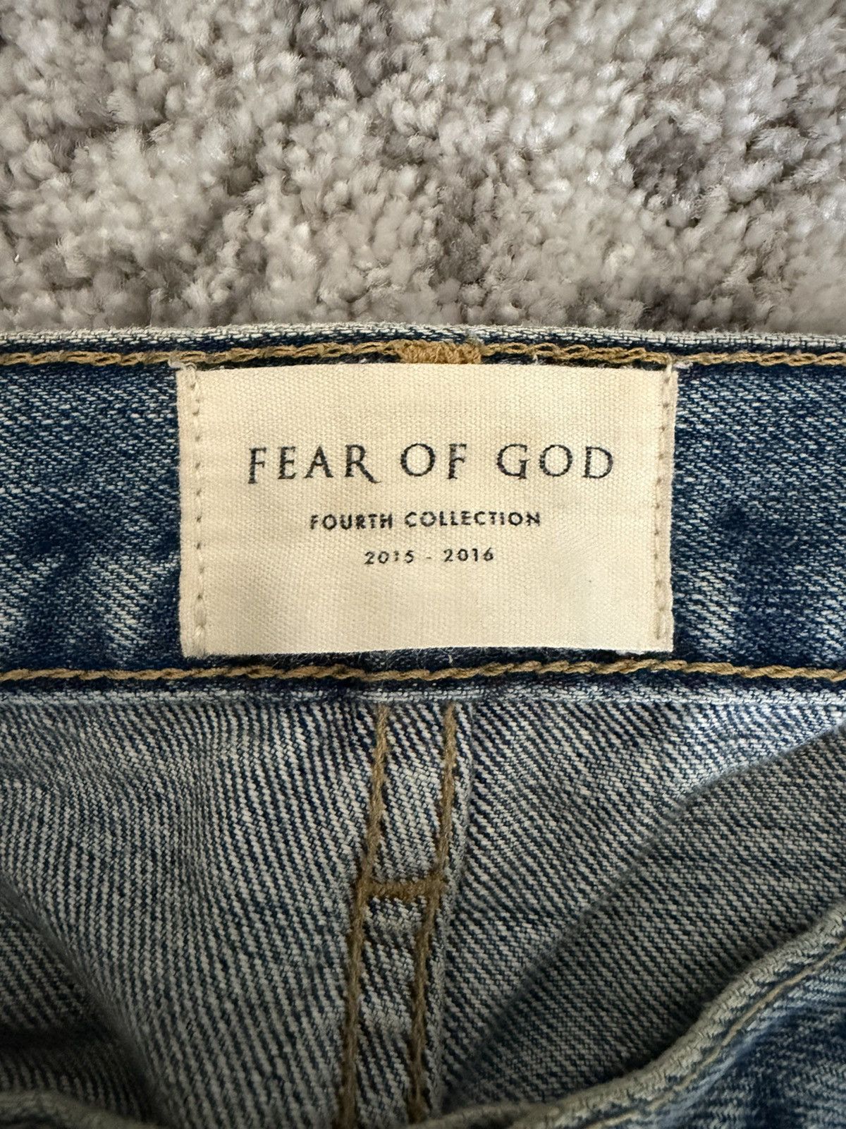 Fear of God Fear of God 4th Indigo Denim Jeans Size US 32 / EU 48 - 3 Thumbnail