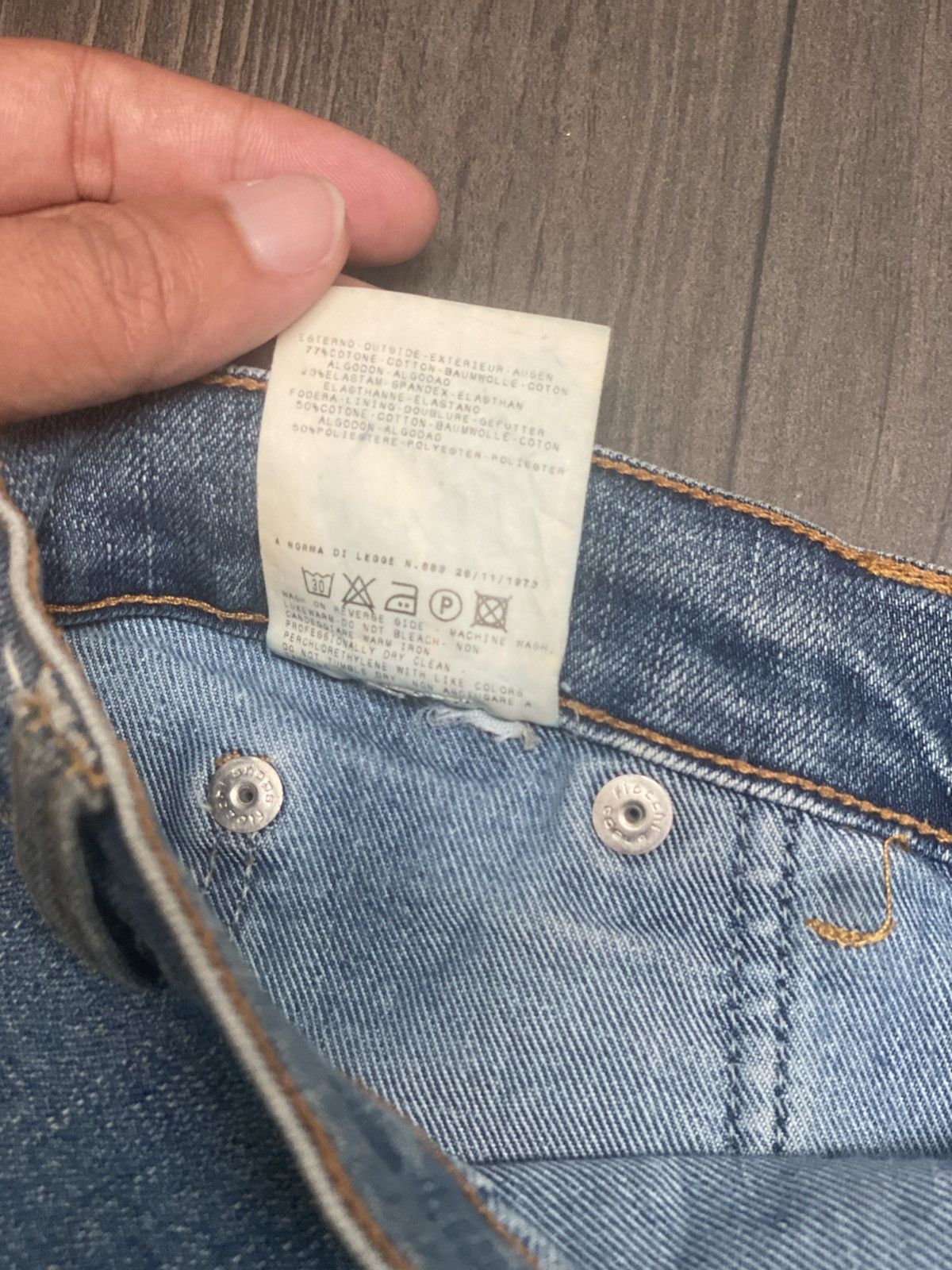Dolce & Gabbana LAST DROP! Vintage Y2K D&G blue jeans Size 30" / US 8 / IT 44 - 9 Thumbnail
