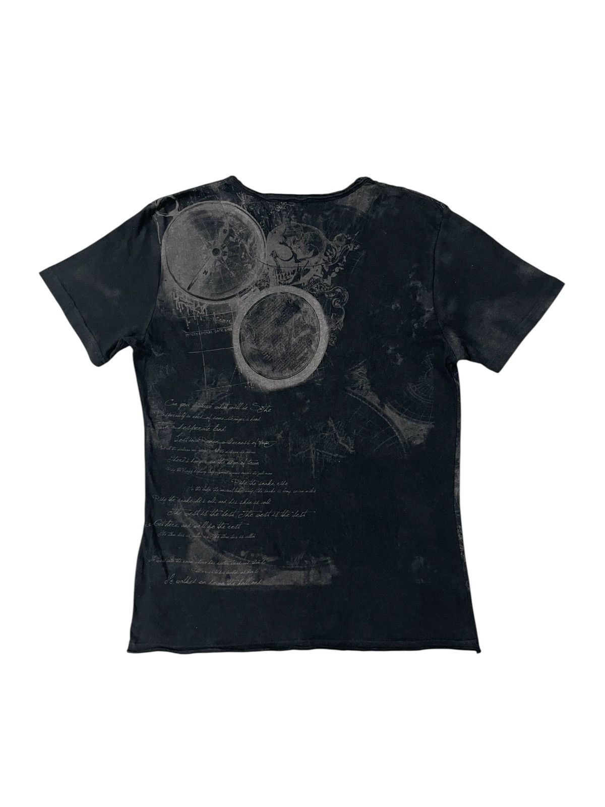 In The Attic IN THE ATTIC Changeabi Design Faded Style Punk Poem Tshirt Size US L / EU 52-54 / 3 - 10 Thumbnail