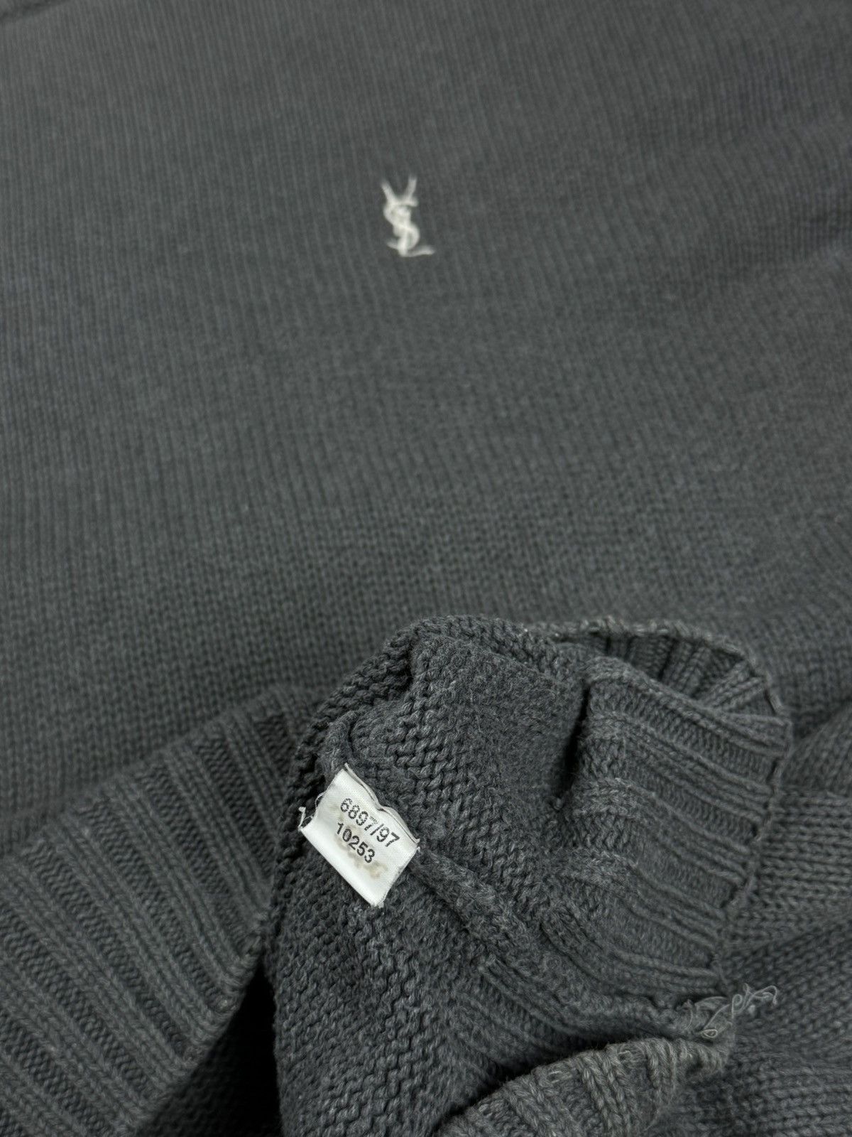 Vintage × Yves Saint Laurent Vintage sweater Yves Saint Laurent 90s original luxury item Size US XXL / EU 58 / 5 - 3 Thumbnail