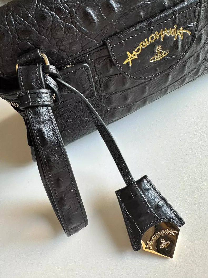 Vivienne Westwood vivienne westwood size os Crocodile pattern leather handbag Size ONE SIZE - 3 Thumbnail