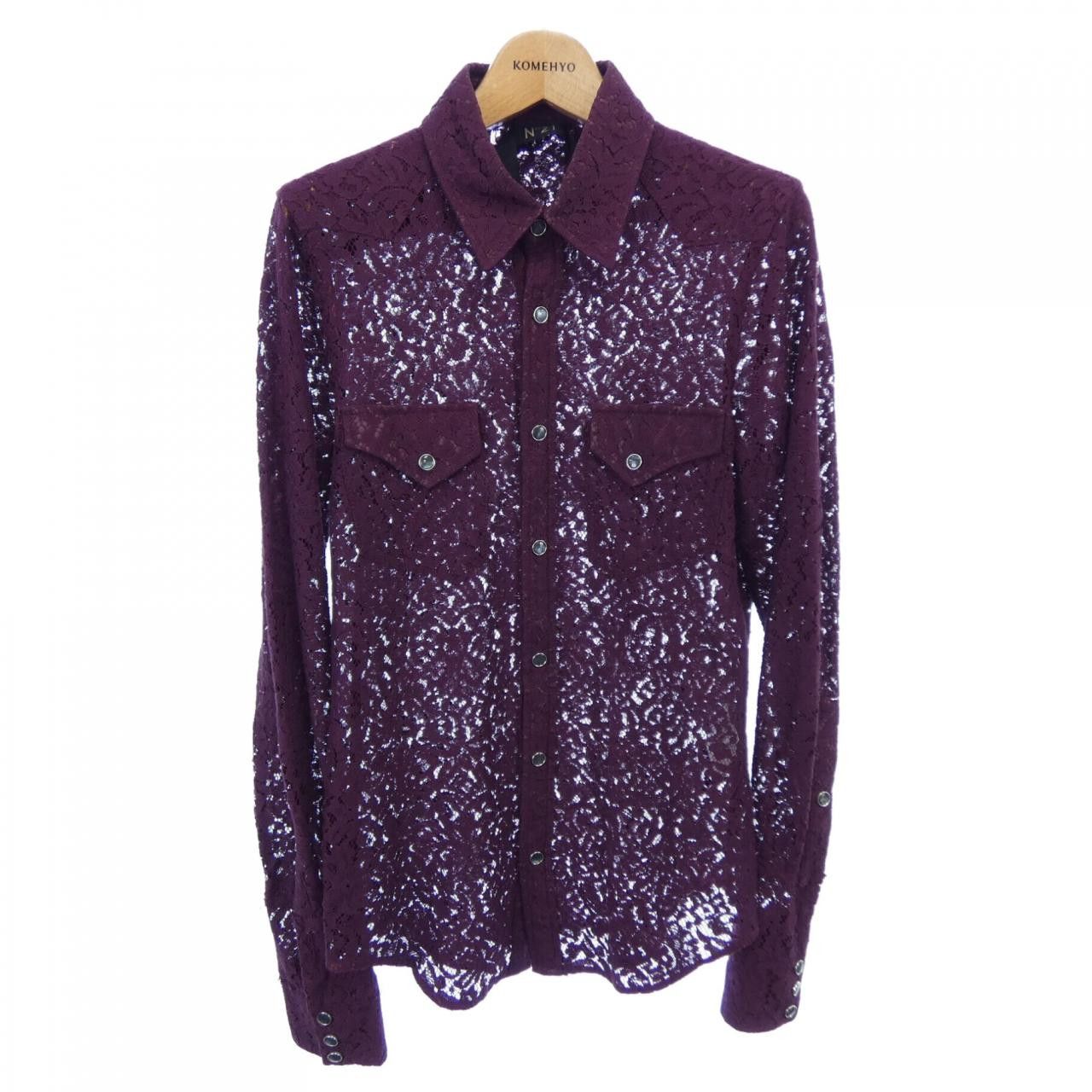 Other Other N°21 Cotton Shirt Textile Dress Shirt P16IN1M0G0174123 DUTY FREE for USA Size ONE SIZE - 1 Thumbnail