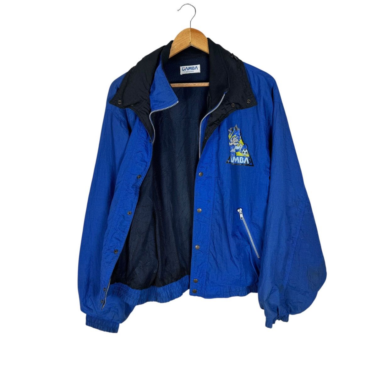 Vintage 🌟VINTAGE 90s GAMBA OSAKA J LEAGUE SOCCER JACKET Size US M / EU 48-50 / 2 - 8 Thumbnail