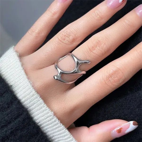 Japanese Brand × Vintage Punk Geometric Irregular Liquid Size ONE SIZE - 3 Thumbnail