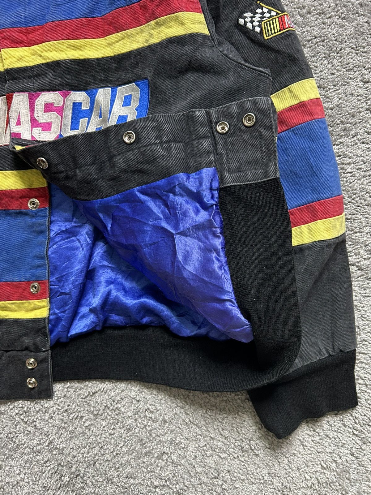 Jeff Hamilton Vintage 90s Jeff Hamilton NASCAR Racing Jacket Made in USA Size US L / EU 52-54 / 3 - 6 Thumbnail