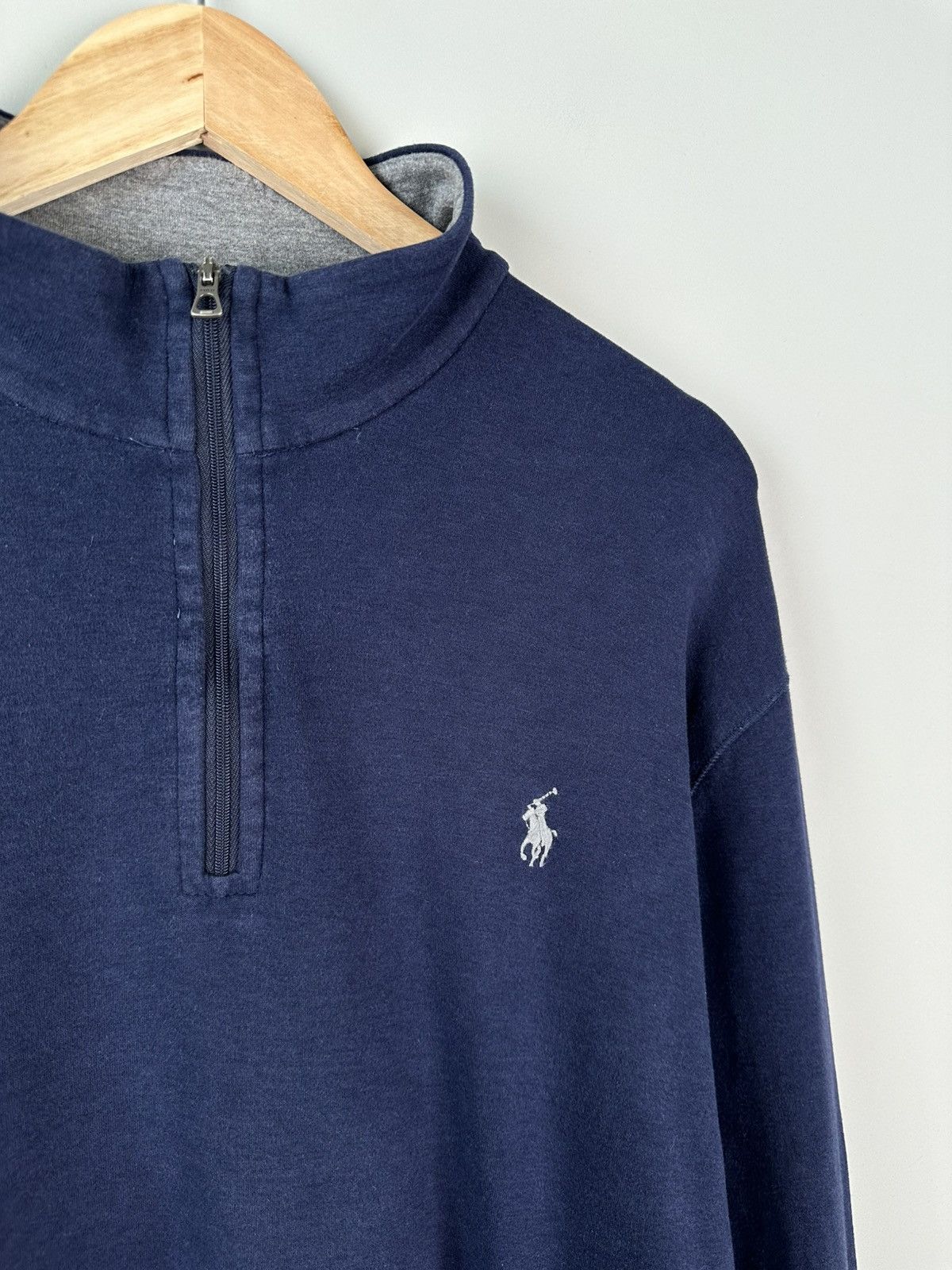 Polo Ralph Lauren Vintage Y2k Polo Ralph Lauren 1/4 Zip Sweater Size US XL / EU 56 / 4 - 4 Thumbnail