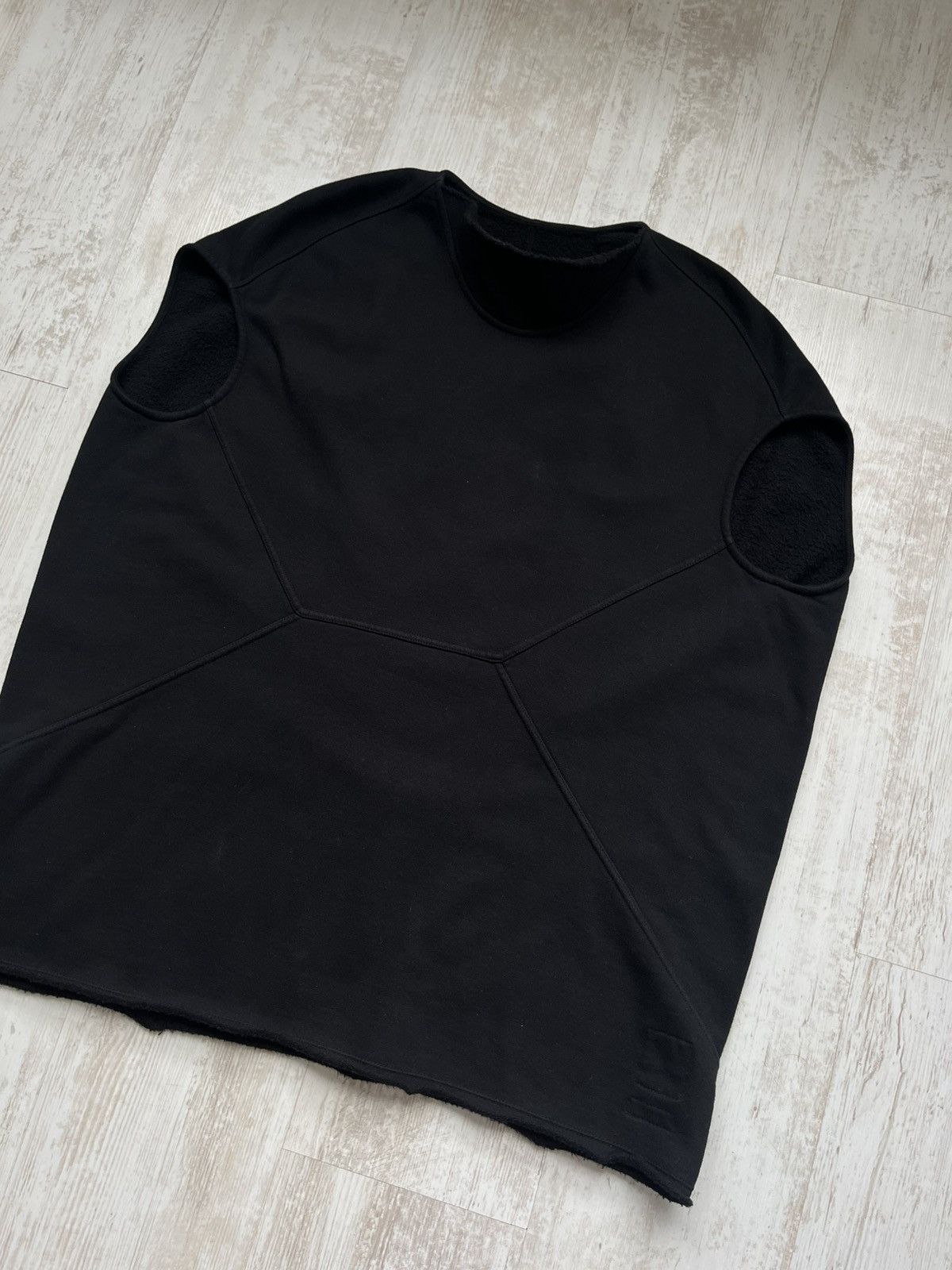 Rick Owens Drkshdw Rick Owens Dark Shadow One Size Cotton Black Tank Top Vest Size US L / EU 52-54 / 3 - 5 Thumbnail