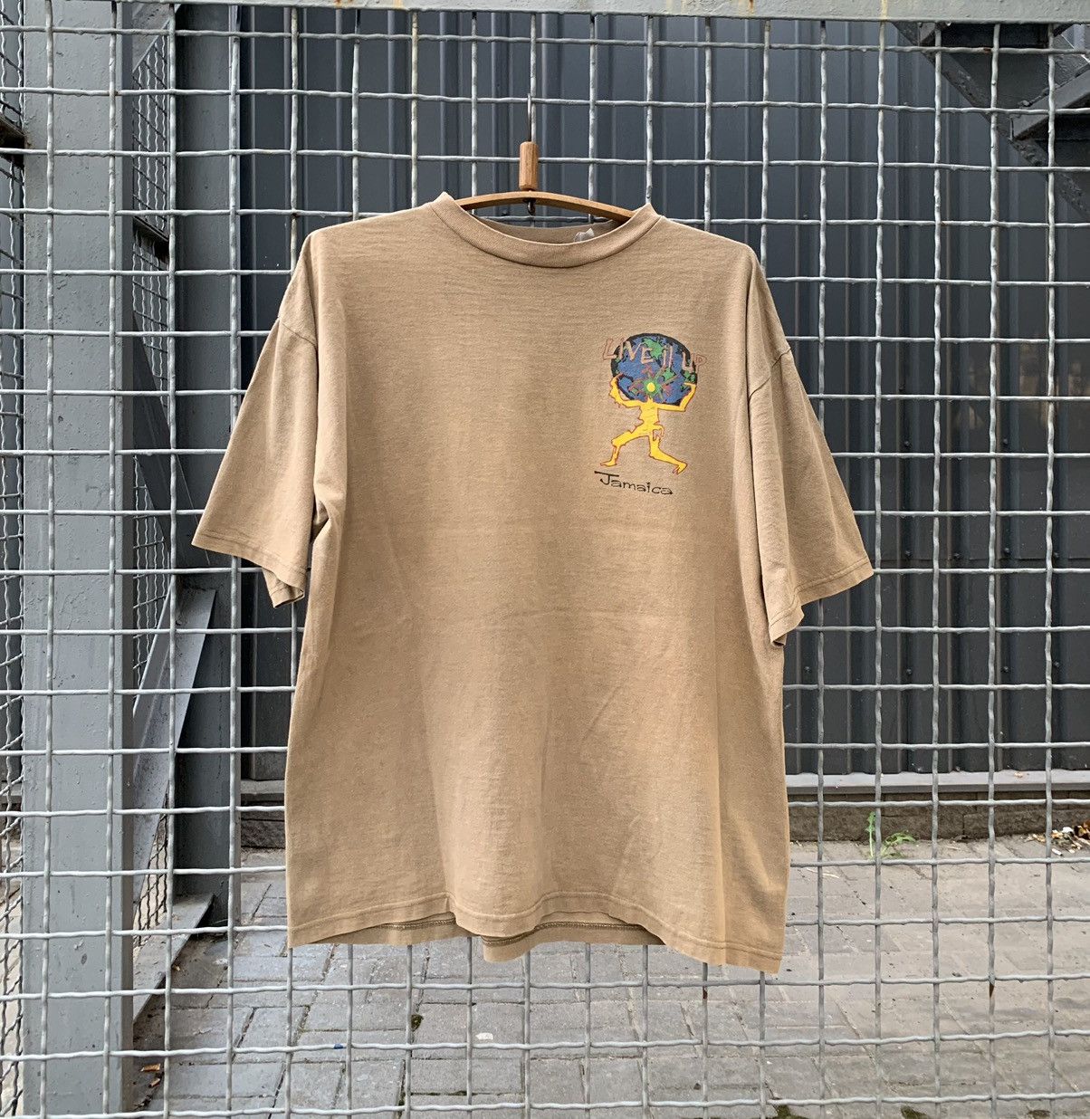 Band Tees Vintage B Ware Risk Everything Skate Jamaica Live It Up Tee Size US XL / EU 56 / 4 - 2 Thumbnail