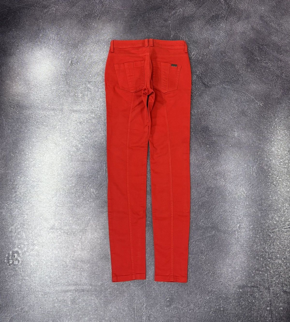 Burberry Burberry Brit Westbourne Women’s Red Skinny Ankle Jeans Size 25" / US 0 / IT 36 - 2 Thumbnail