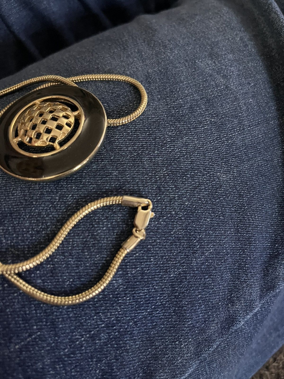 Other Vintage Enamel Weekenders Brooch and Pendant necklace Size ONE SIZE - 3 Thumbnail