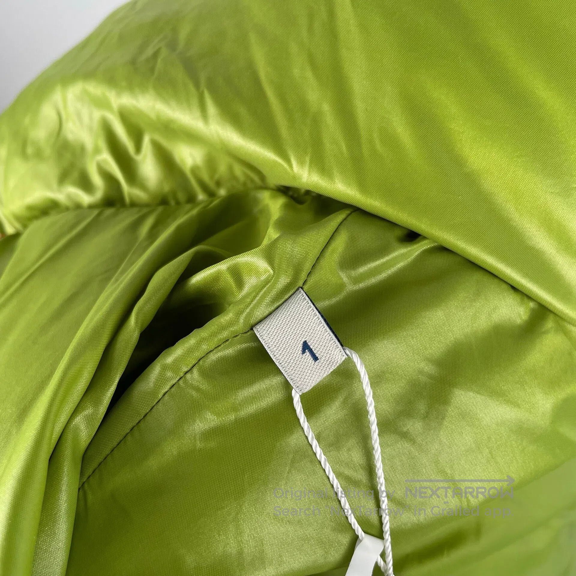 Moncler Moncler Avocado green down jacket| Size S / US 4 / IT 40 - 4 Thumbnail