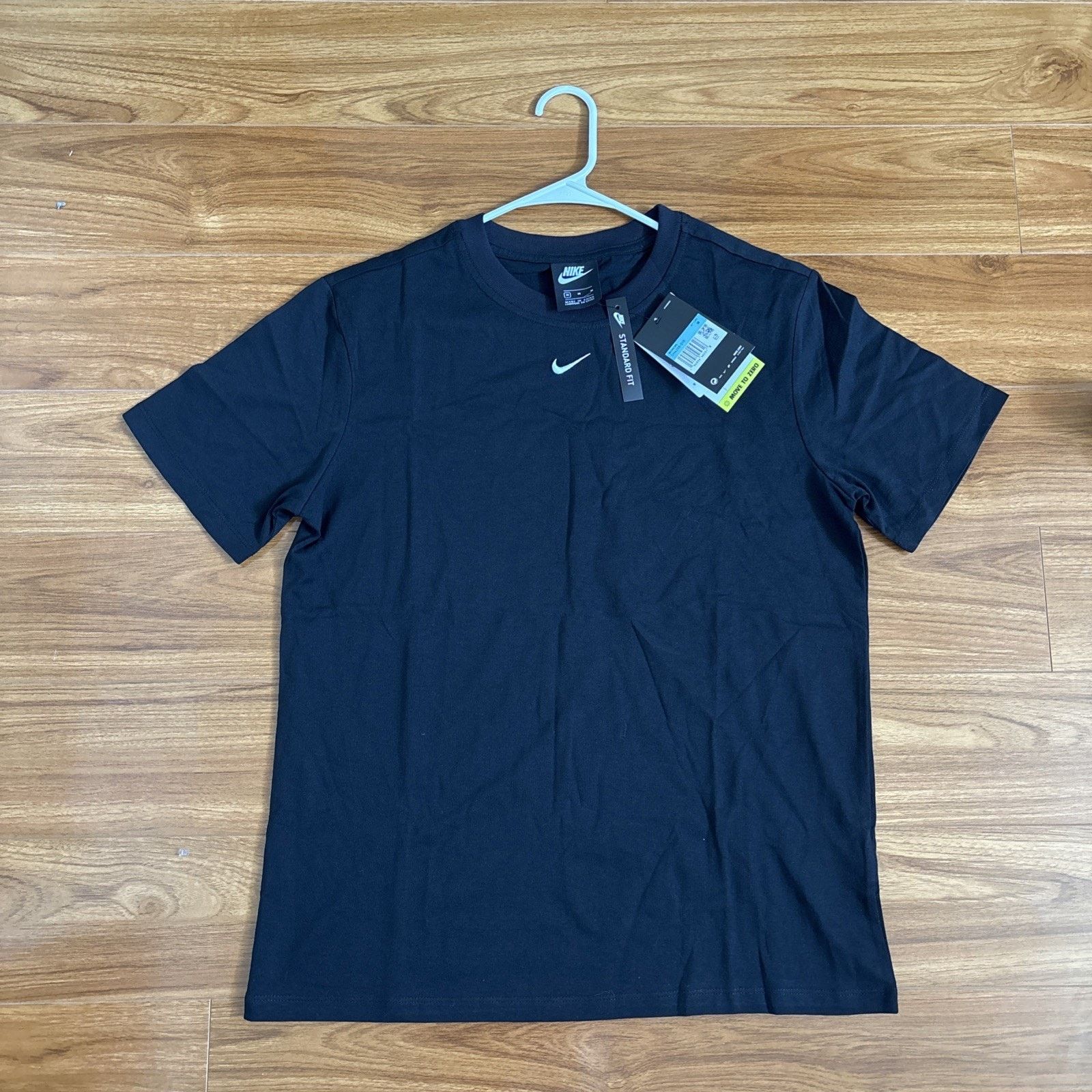 Nike Nike Shirt Black With White Nike Logo Unisex Brand New w Tag Size US M / EU 48-50 / 2 - 5 Thumbnail