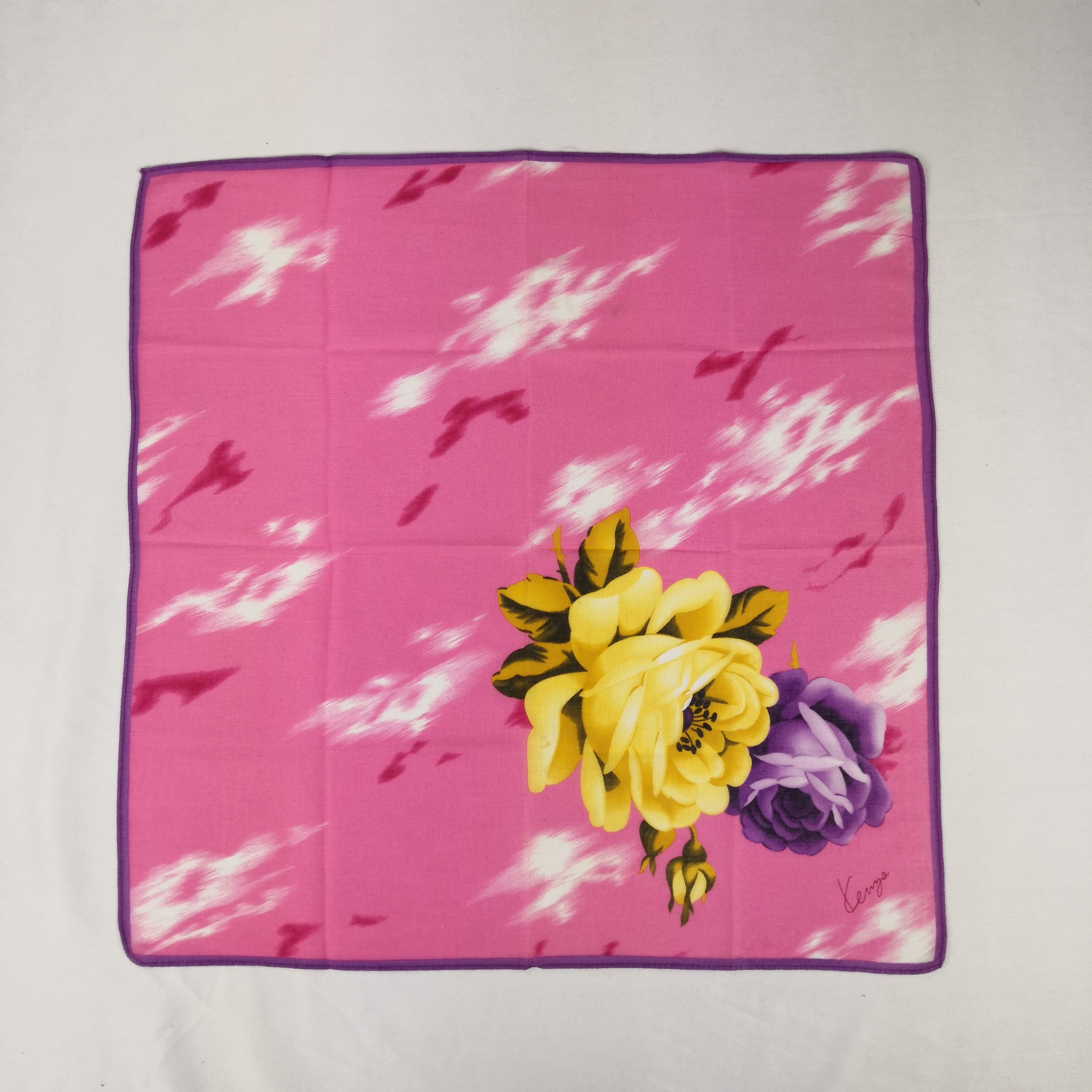 Kenzo Vintage Kenzo Handkerchief Neckerchief Bandana Size ONE SIZE - 2 Thumbnail