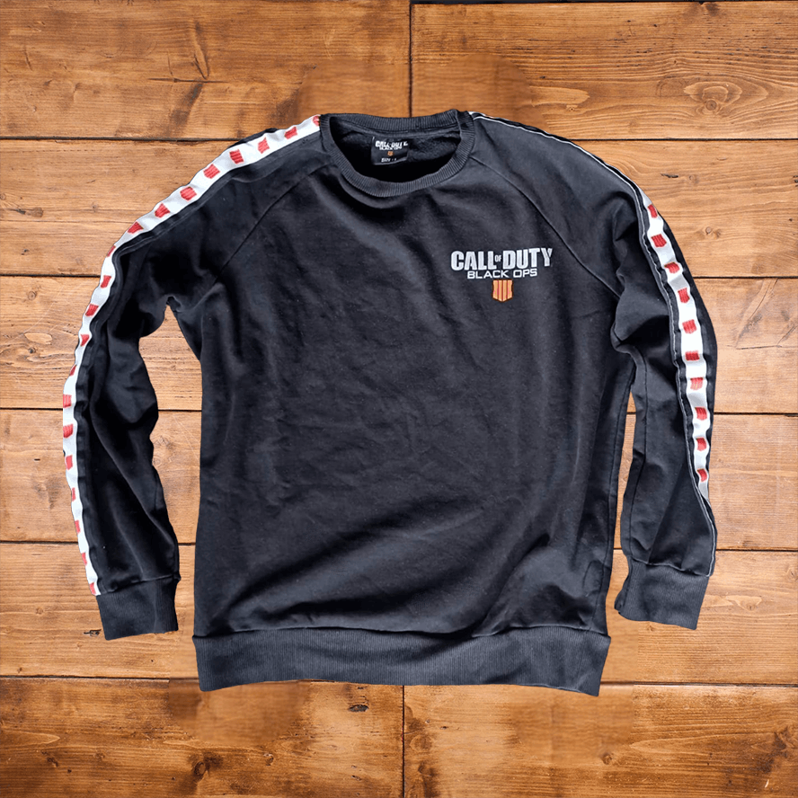 Call of Duty black ops sweatshirt hoodie vintage Y2K size L