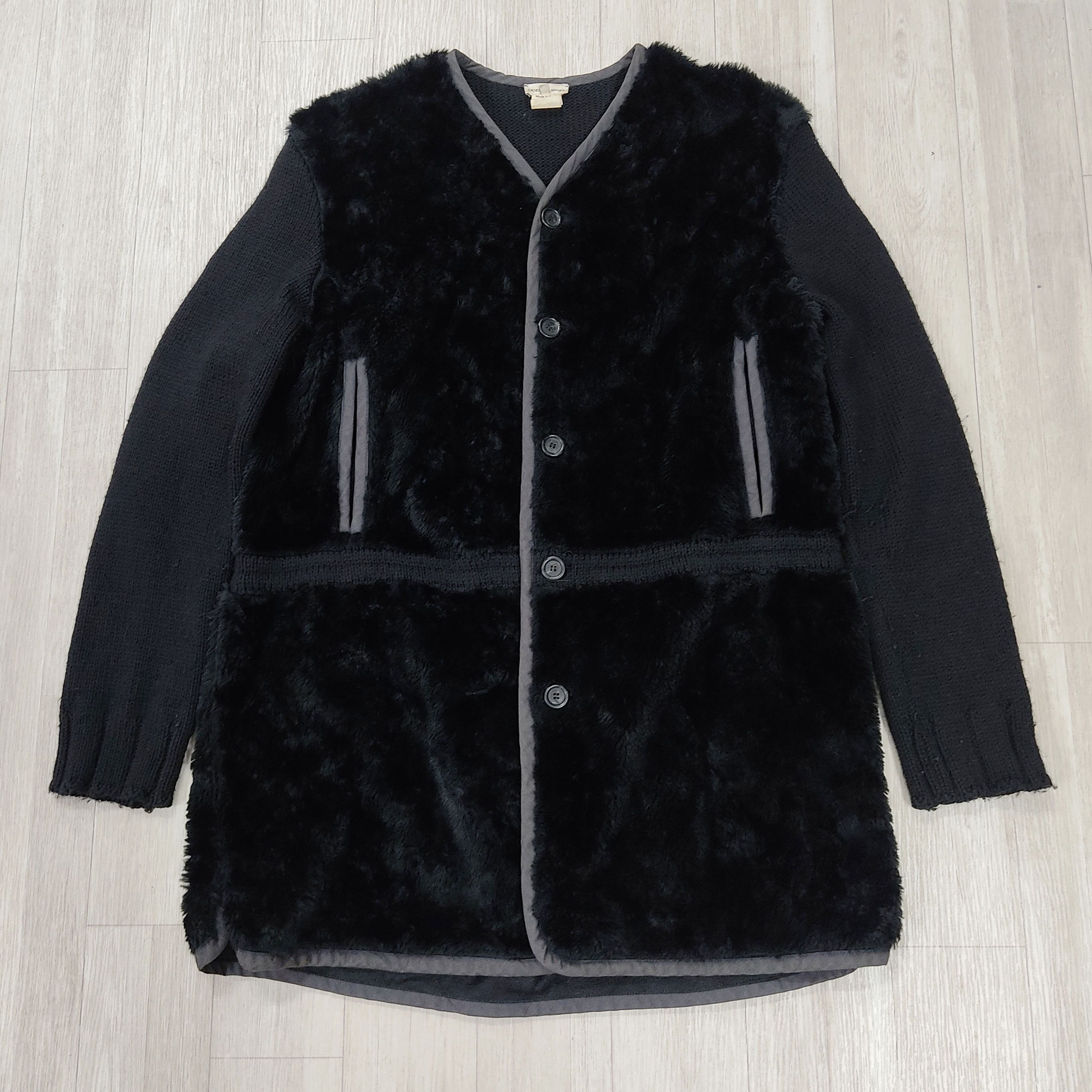 Dries Van Noten Dries Van Noten Fur Wool Woven Jacket Size US M / EU 48-50 / 2 - 6 Thumbnail