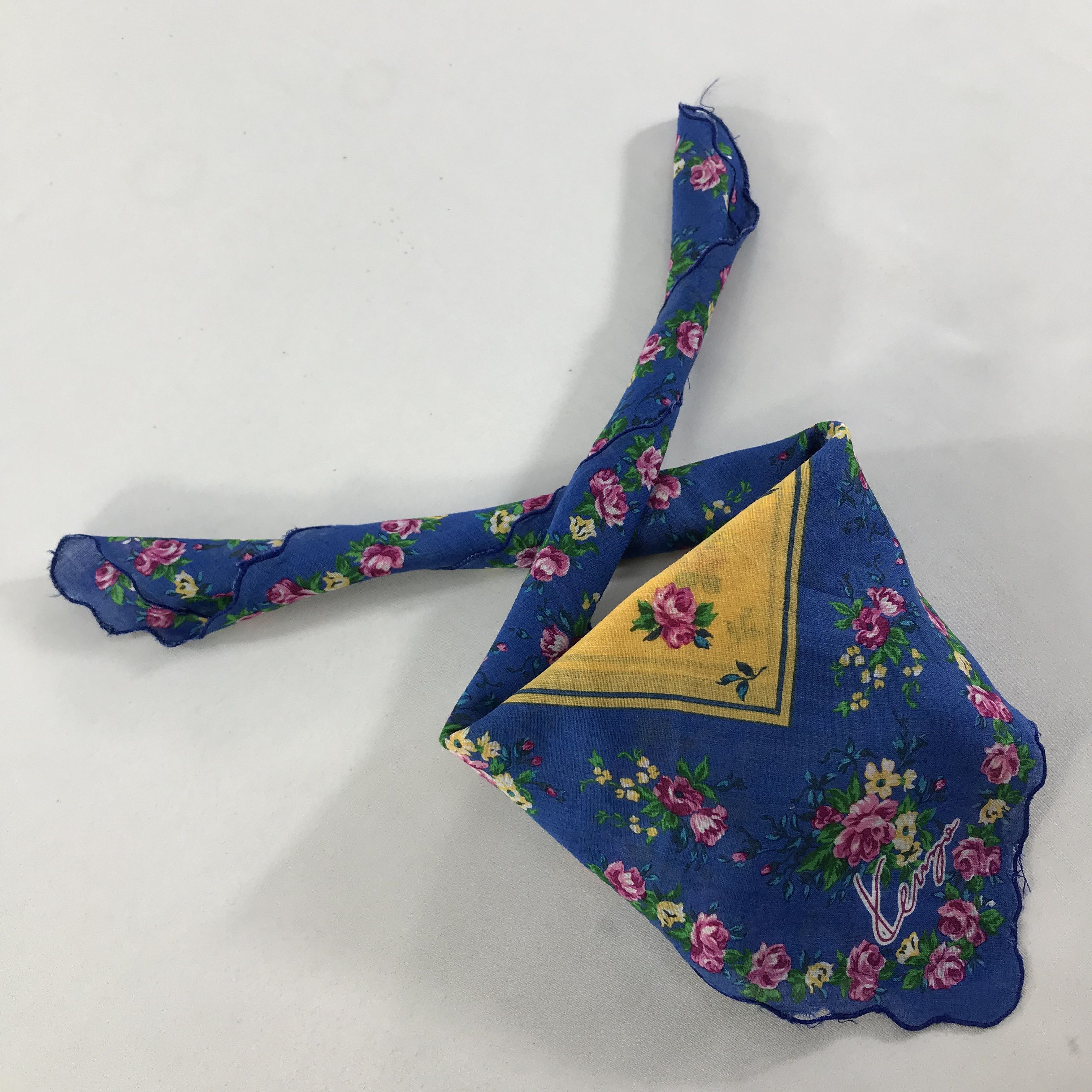 Kenzo × Vintage Kenzo Bandana / Handkerchief / Neckerchief - S1640 Size ONE SIZE - 6 Thumbnail