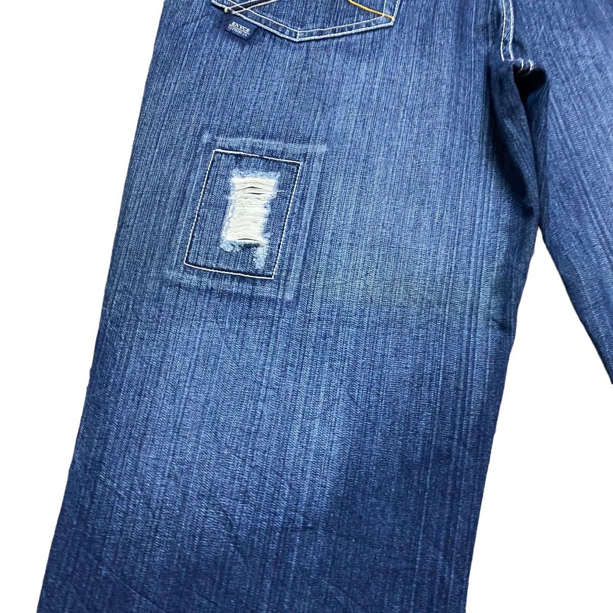 Enyce Vintage Enyce Denim Patchwork Baggy Pants Size US 36 / EU 52 - 13 Thumbnail