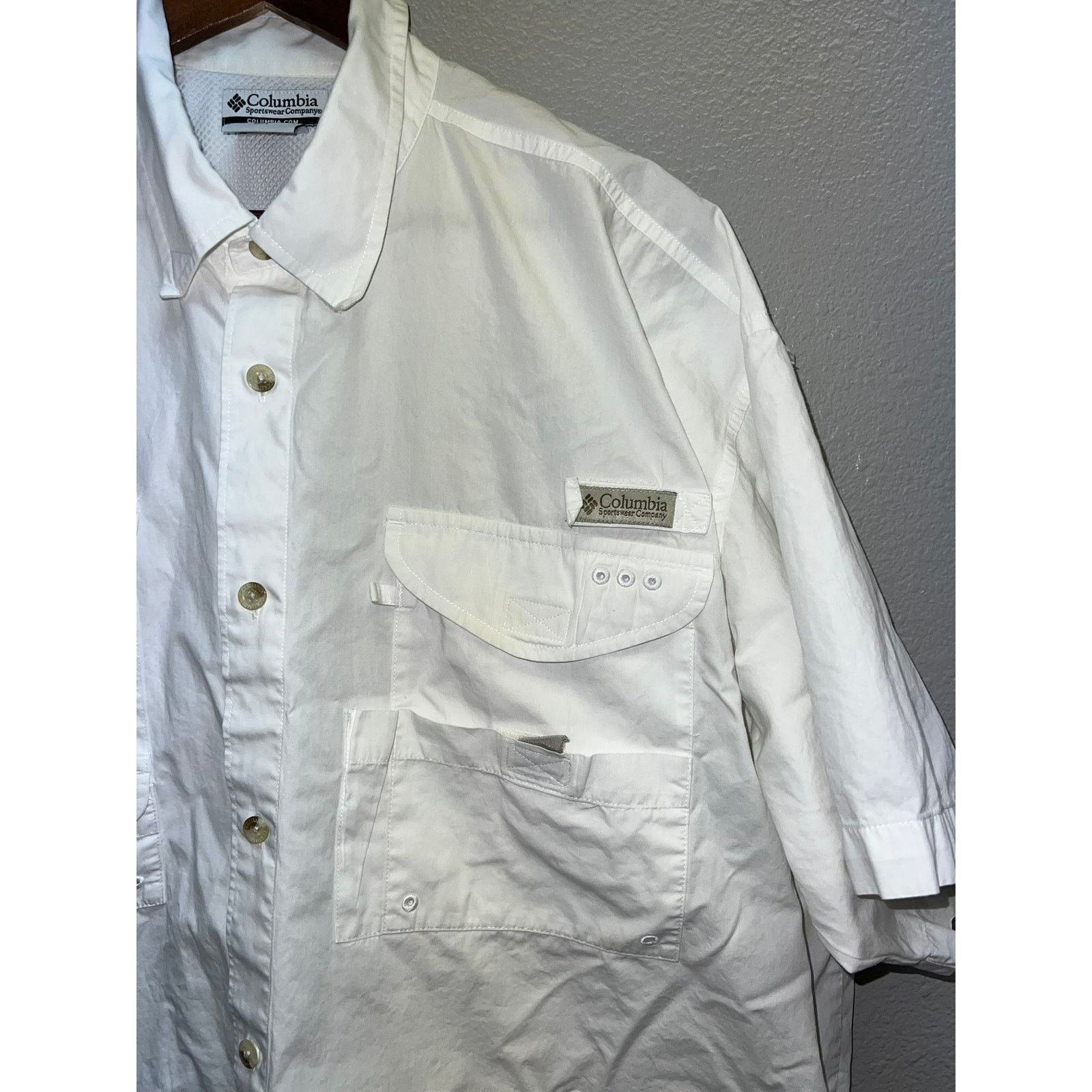 Columbia Columbia PFG Button Up Shirt Performance Fishing Gear Top XL Size US XL / EU 56 / 4 - 2 Thumbnail