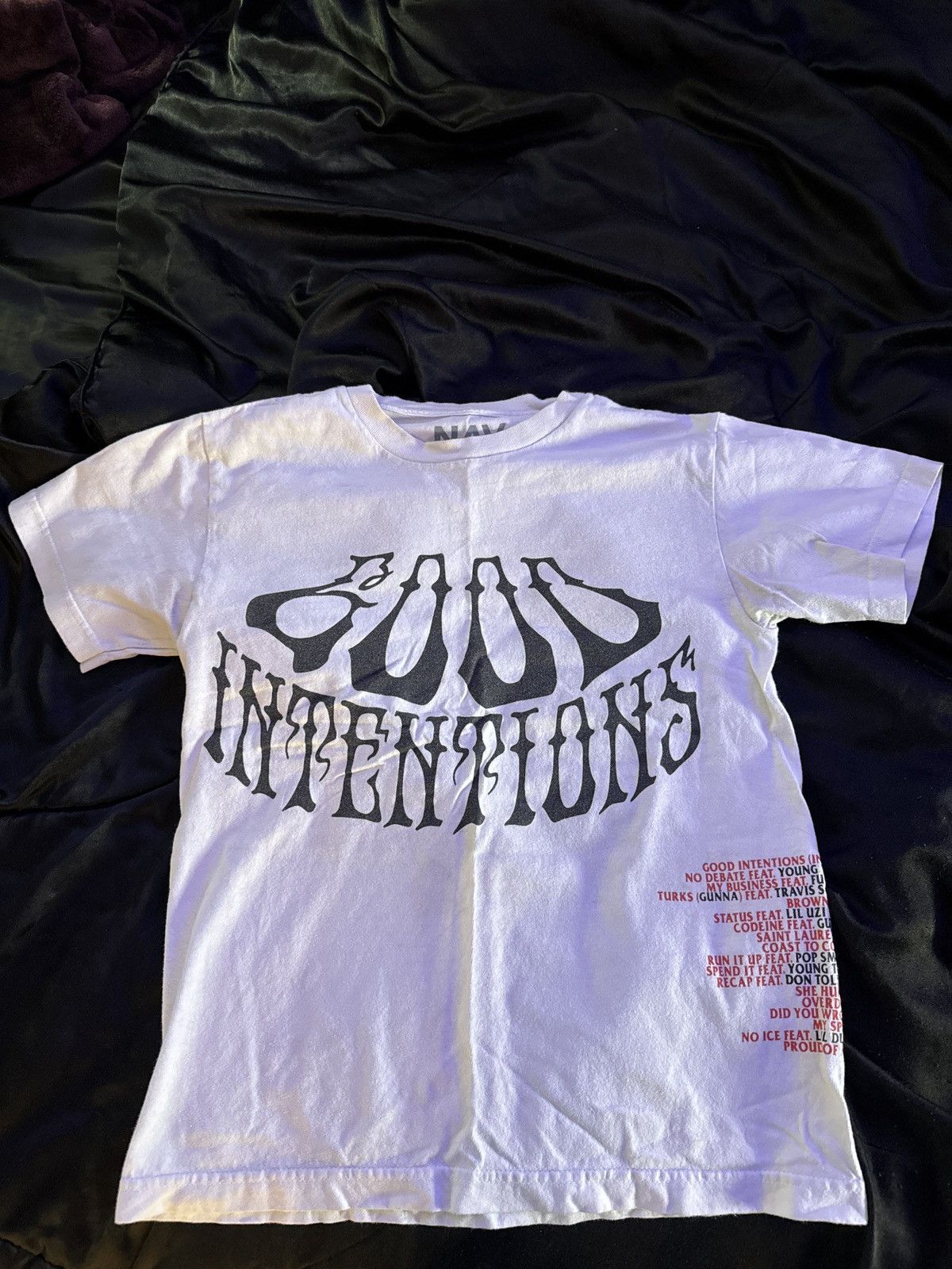 Vlone Vlone Good intentions tshirt Size US S / EU 44-46 / 1 - 3 Thumbnail