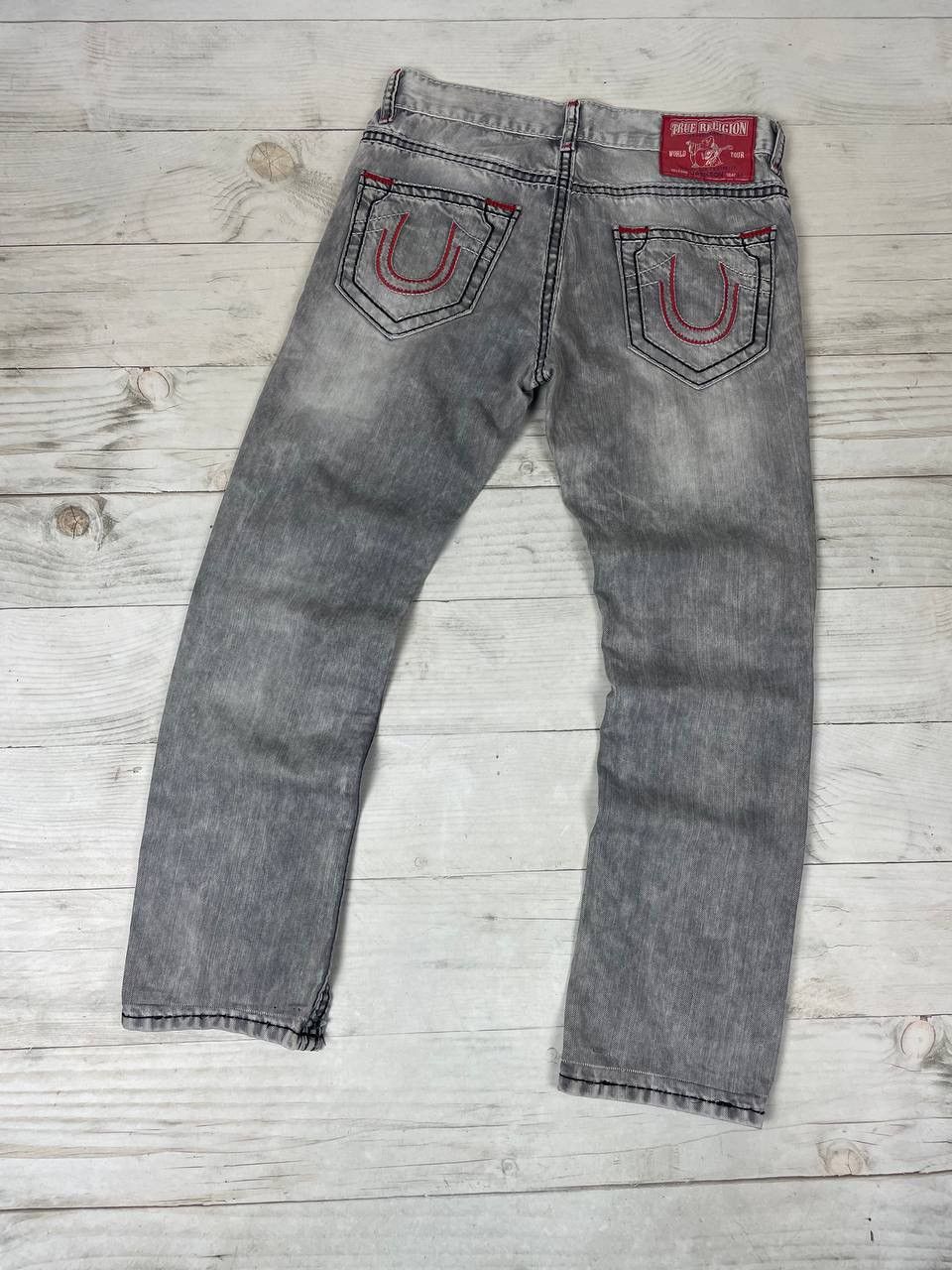 Japanese Brand Vintage True Religion Jackson Denim Jeans Y2K 90s Baggy Size US 34 / EU 50 - 1 Thumbnail