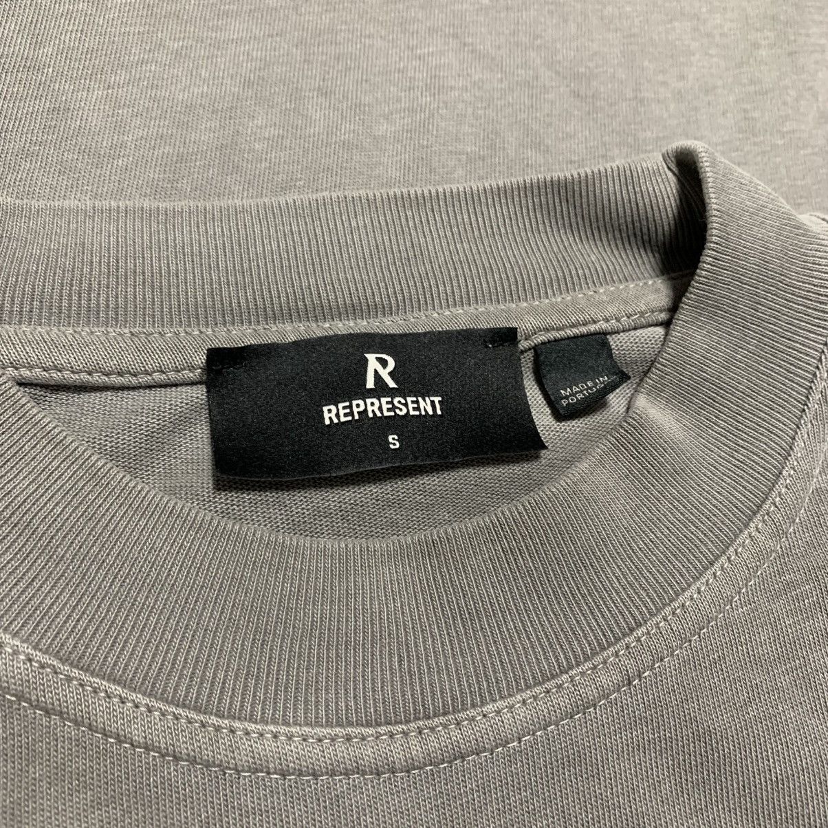 Represent Clo. Represent Small Rock Logo Ultimate Grey Tee Size US S / EU 44-46 / 1 - 4 Thumbnail