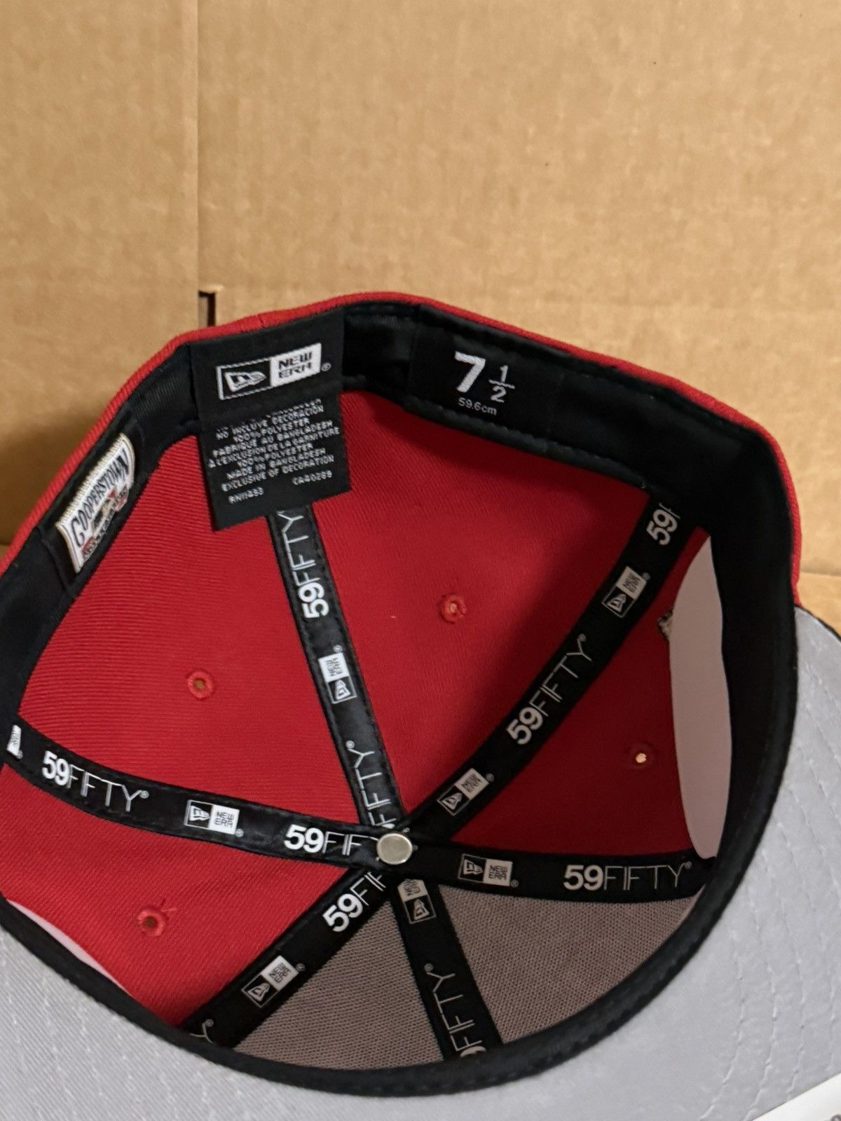 New Era 7 1/2 Chicago Sox SFD FNF “Banned” Edition Rushmore Size ONE SIZE - 5 Thumbnail