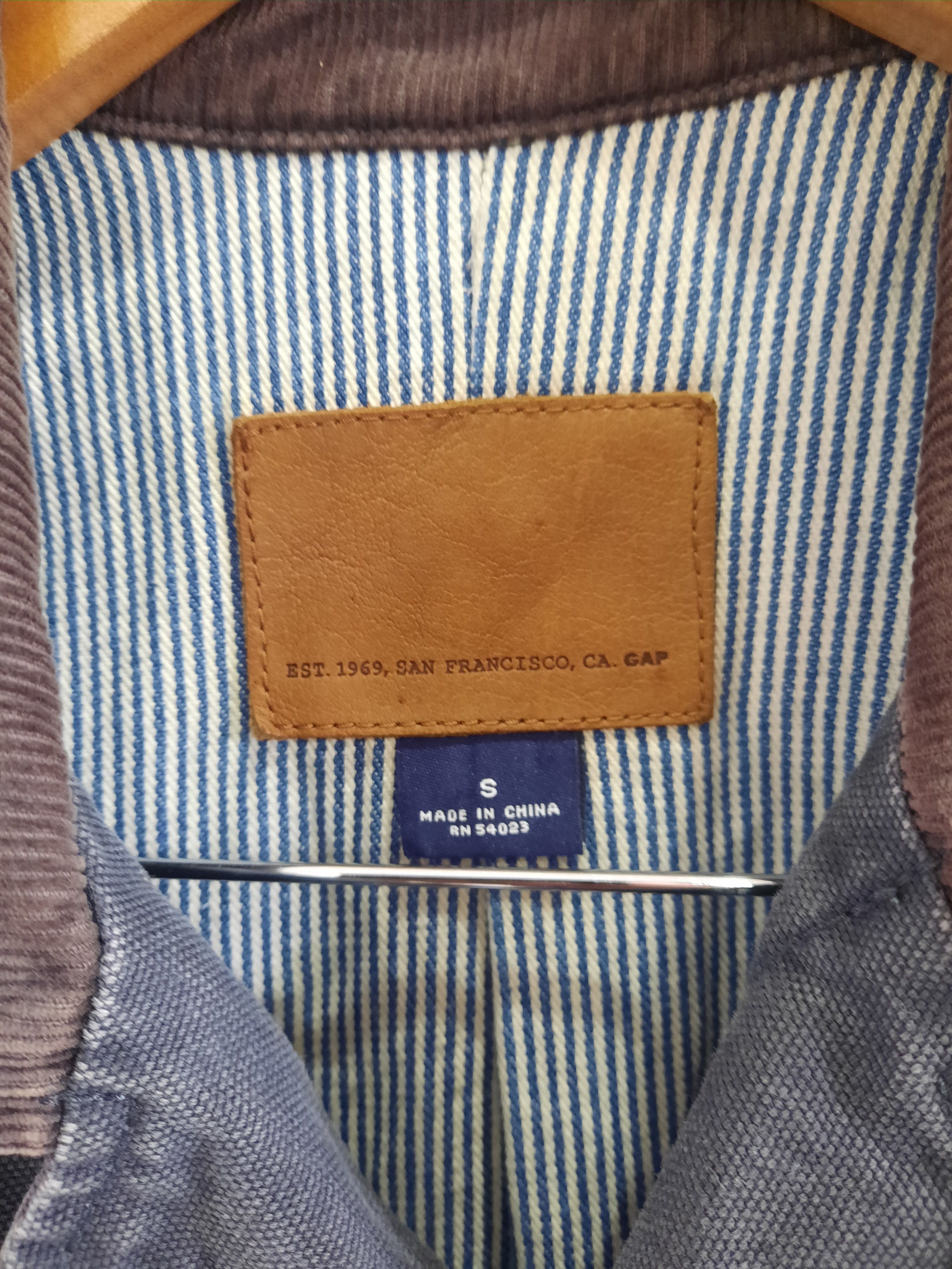 Gap Vintage Gap Canvas Chore Jacket Size US S / EU 44-46 / 1 - 9 Thumbnail