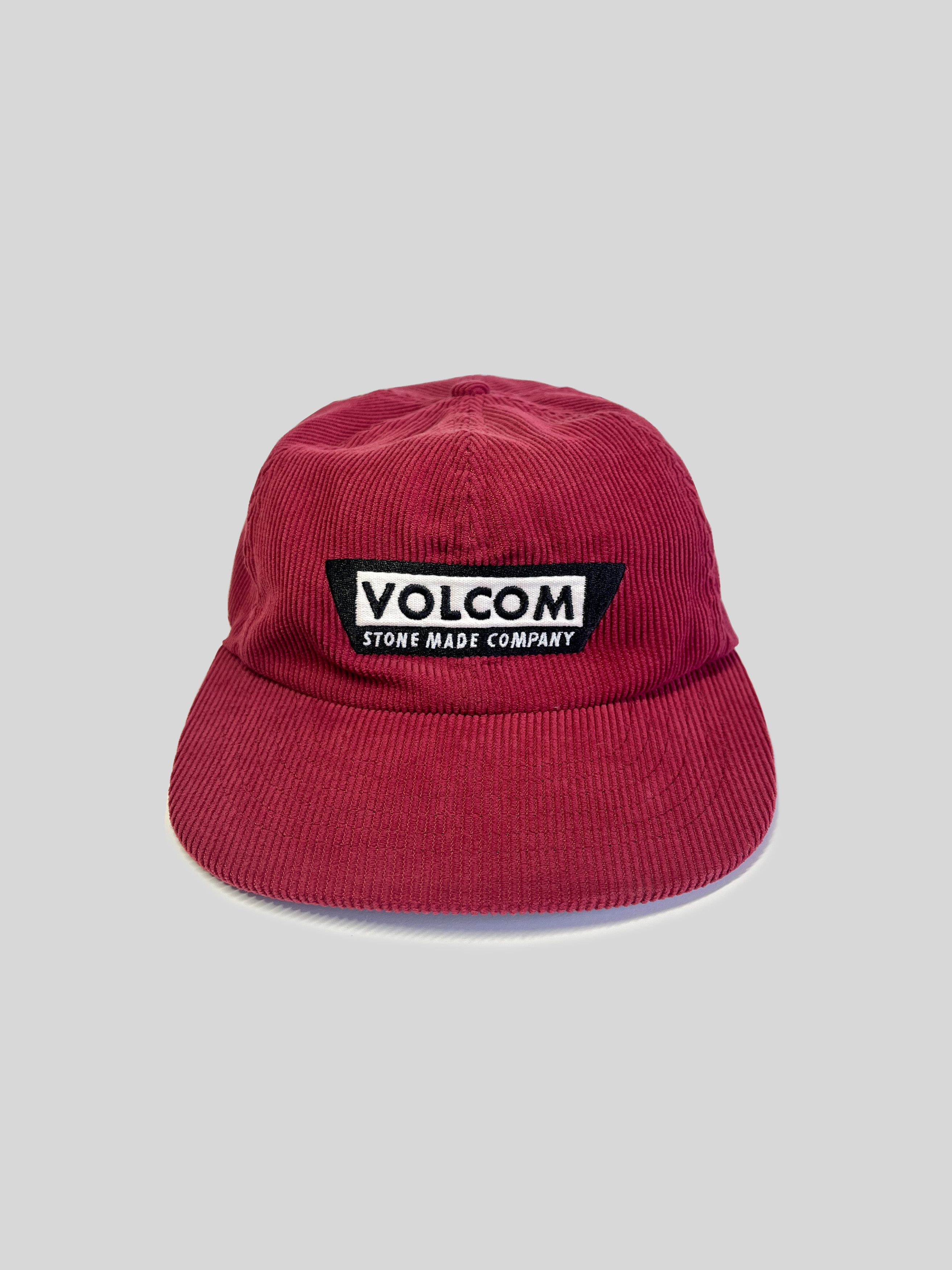 Volcom Vintage Volcom Corduroy 6 Panel Burgundy Cap Size ONE SIZE - 1 Thumbnail