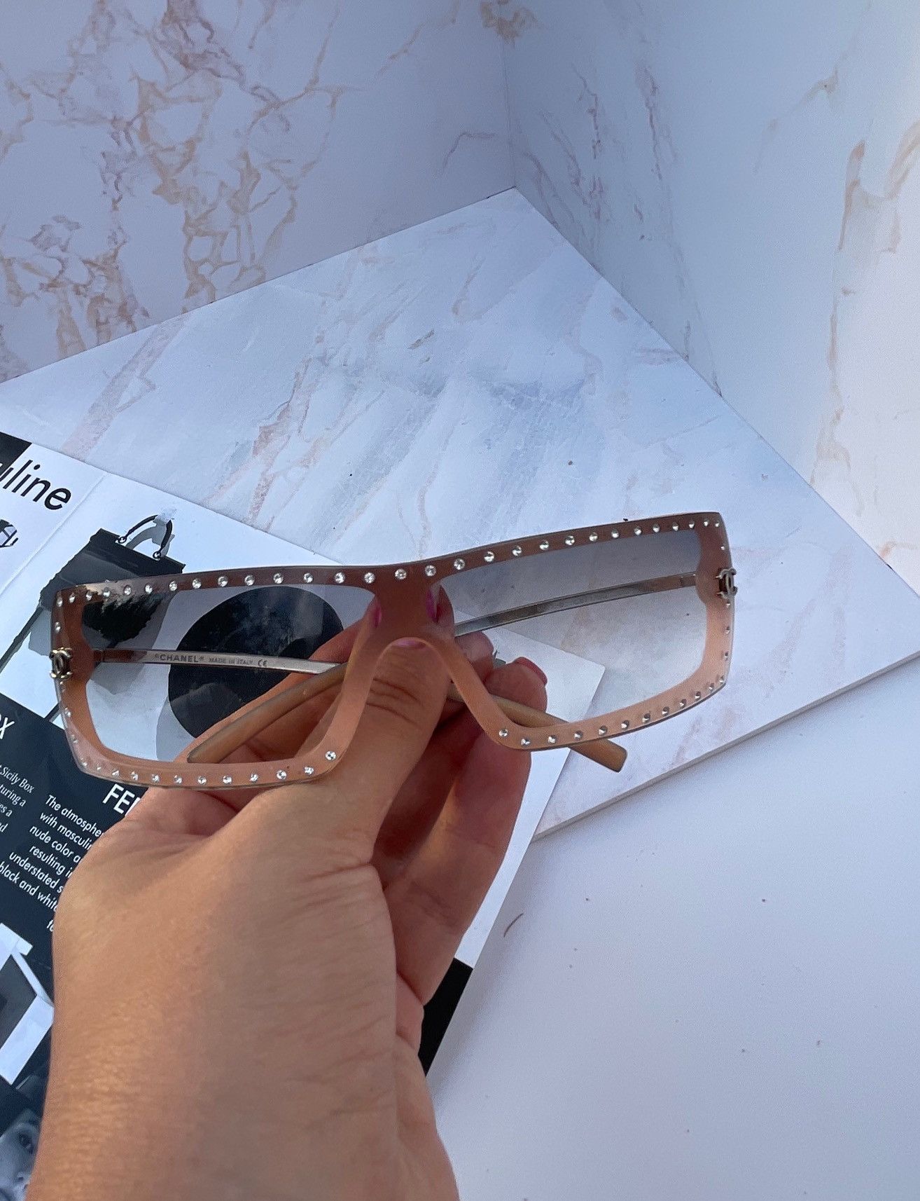Chanel Chanel vintage sunglasses 5077-B Size ONE SIZE - 6 Thumbnail
